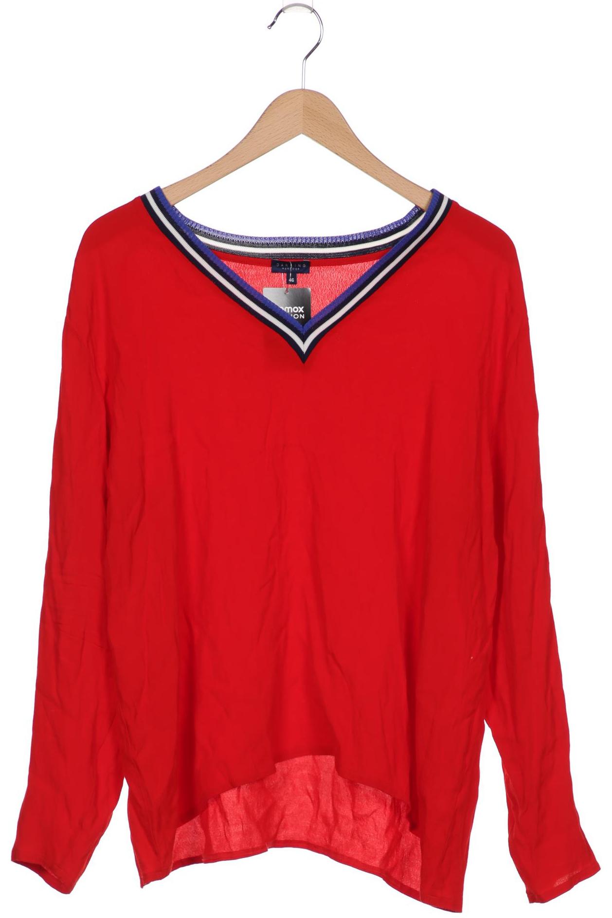 

darling harbour Damen Langarmshirt, rot