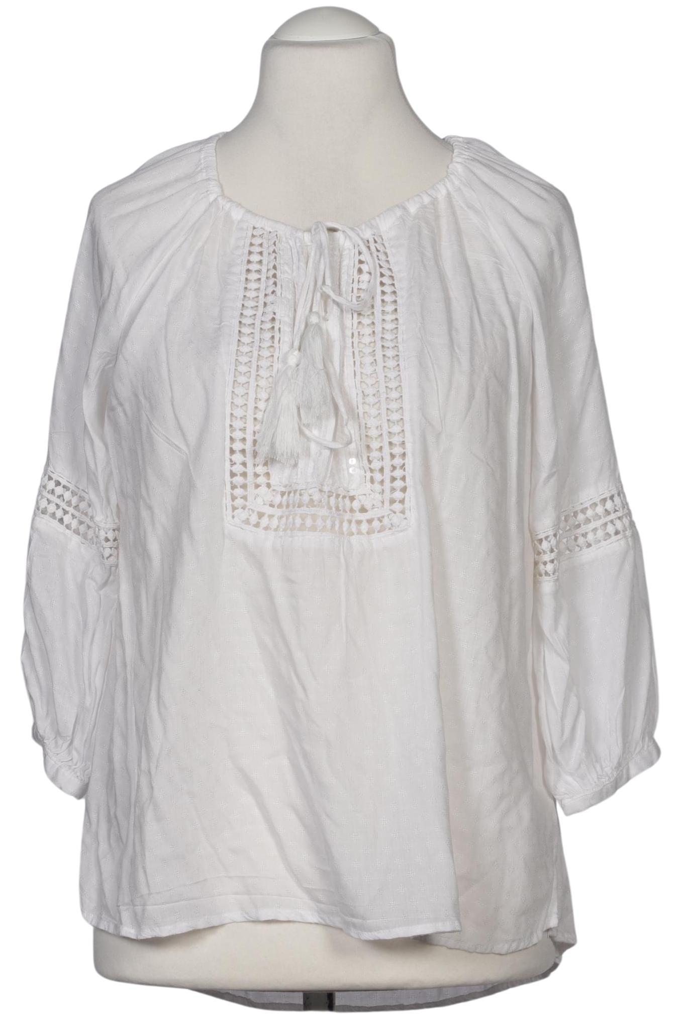 

darling harbour Damen Bluse, weiß, Gr. 42