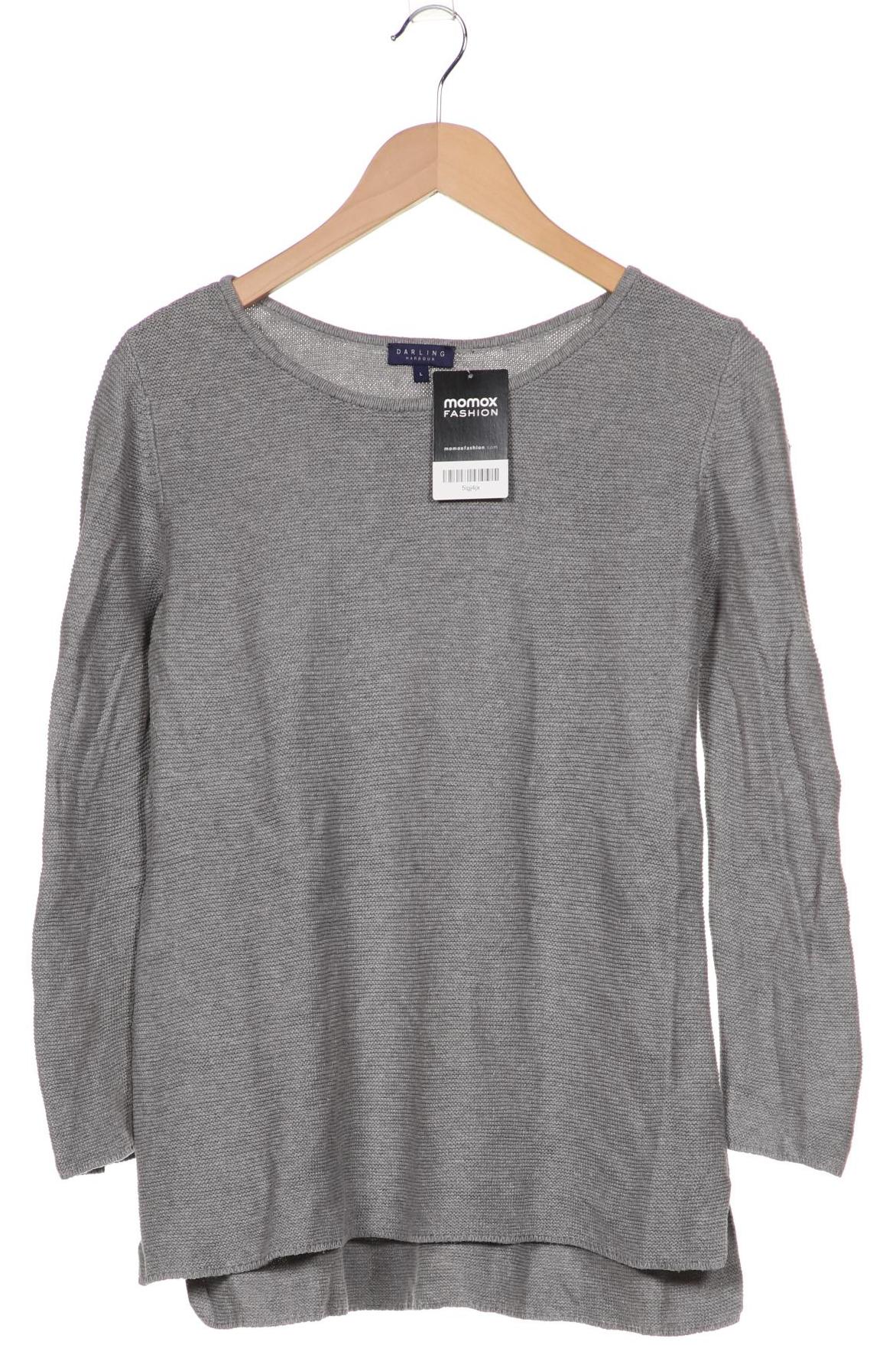 

darling harbour Damen Pullover, grau