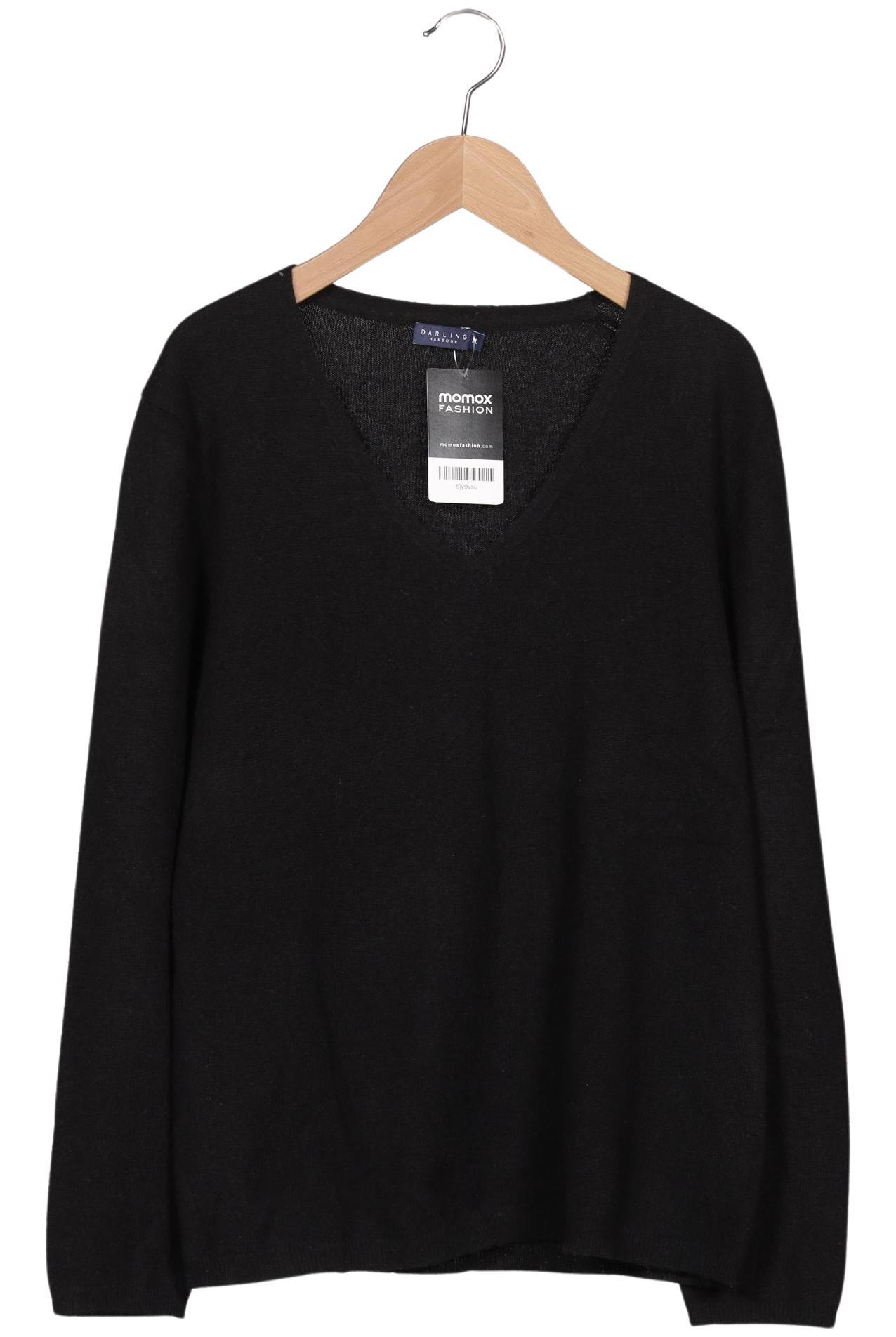 

darling harbour Damen Pullover, schwarz, Gr. 44