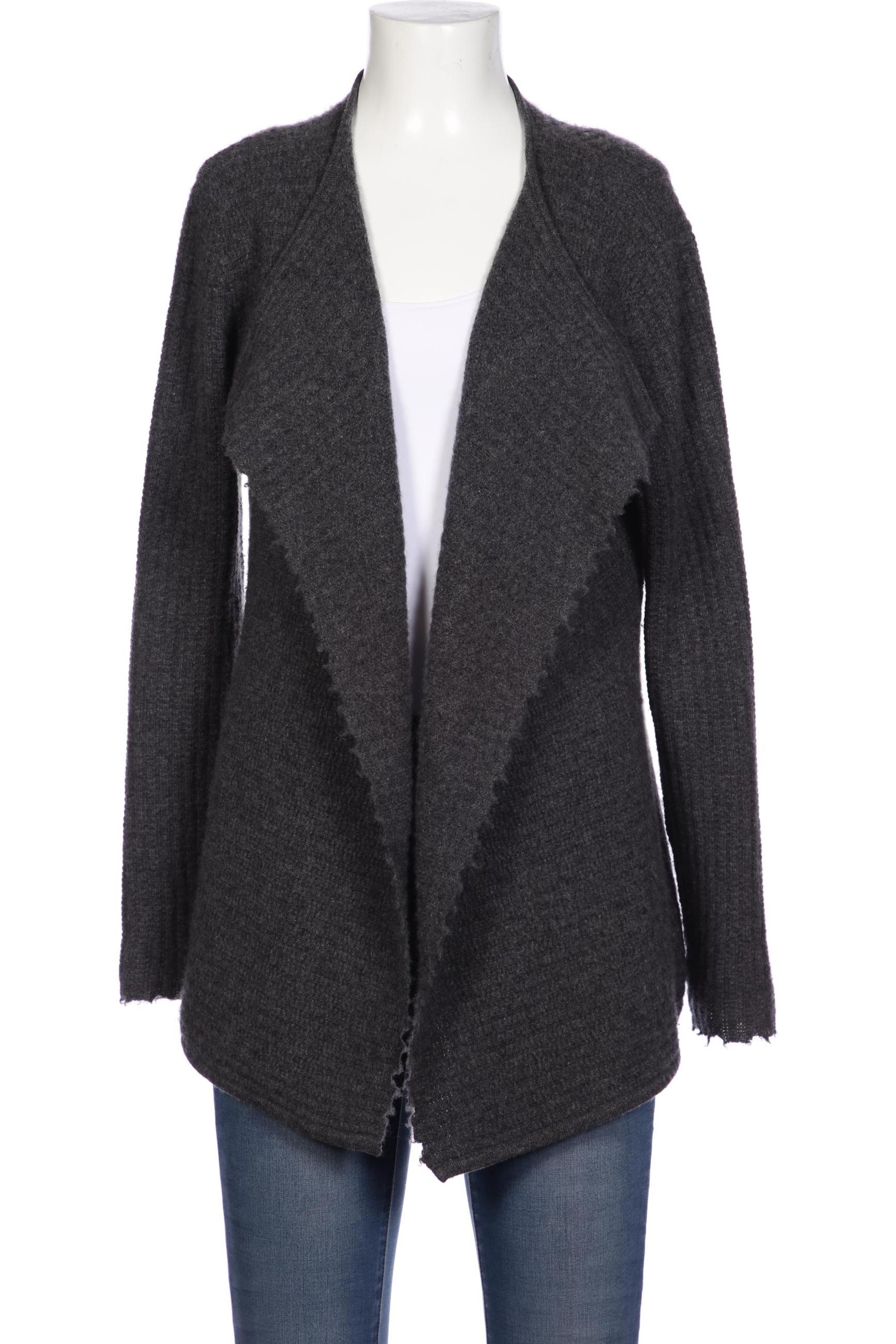 

darling harbour Damen Strickjacke, grau, Gr. 38