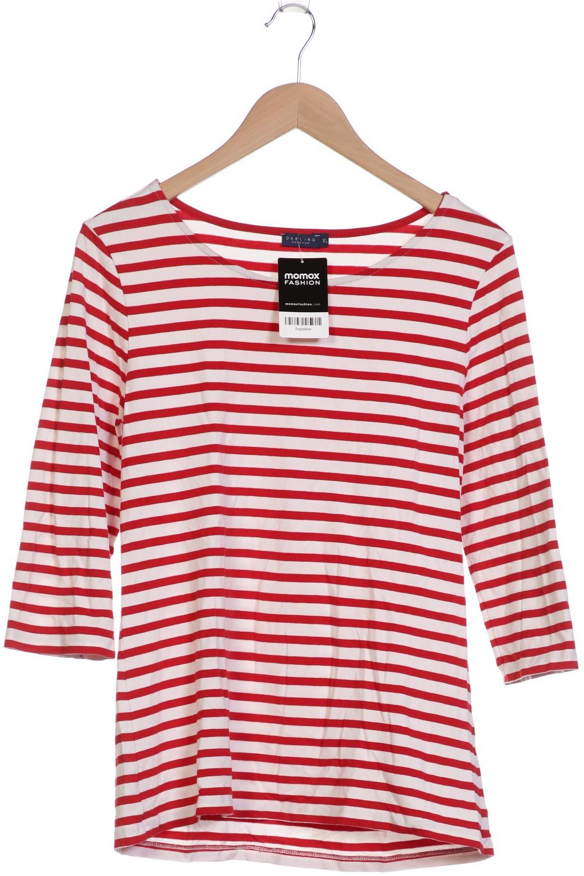 

darling harbour Damen Langarmshirt, rot, Gr. 44