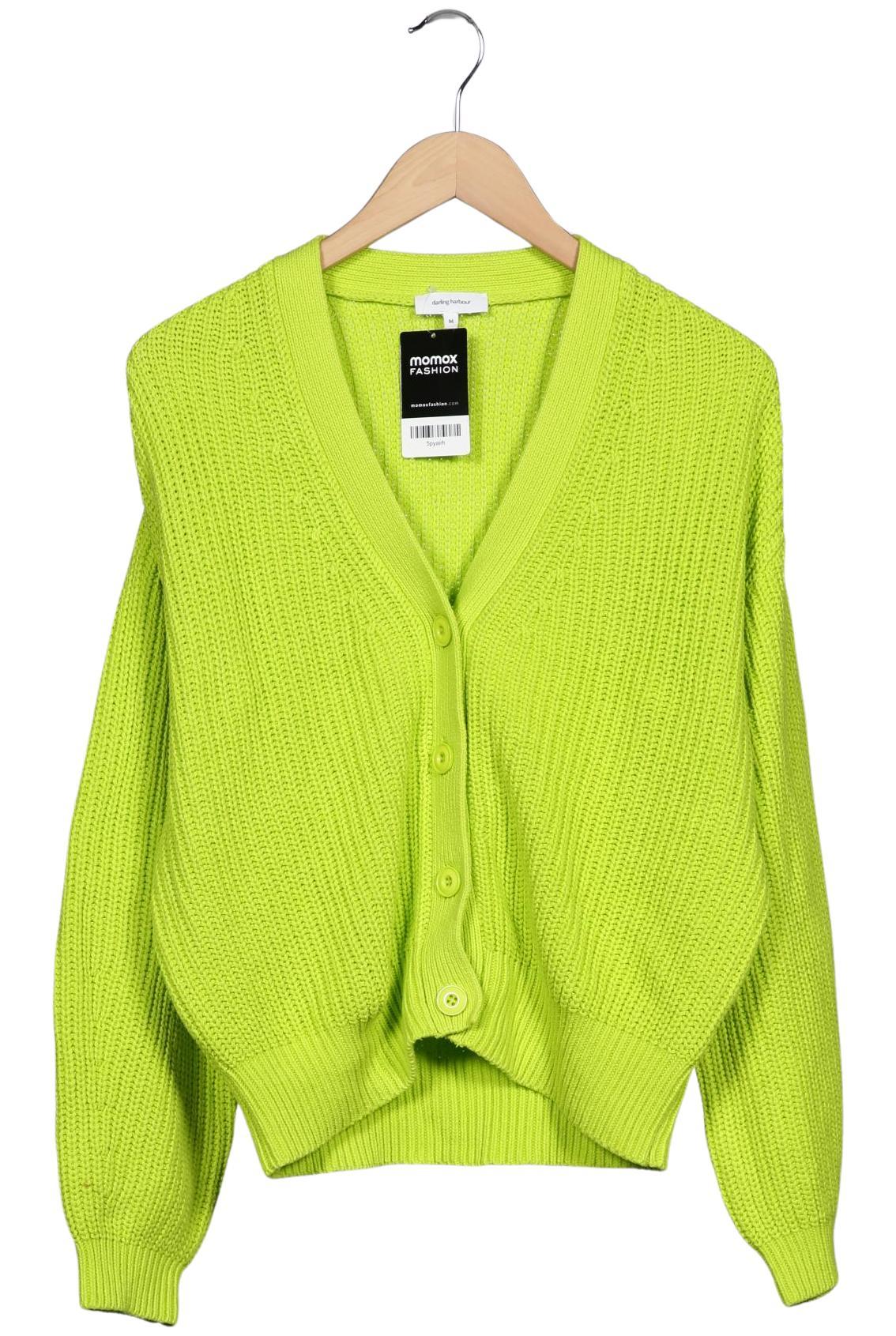 

darling harbour Damen Strickjacke, neon, Gr. 38