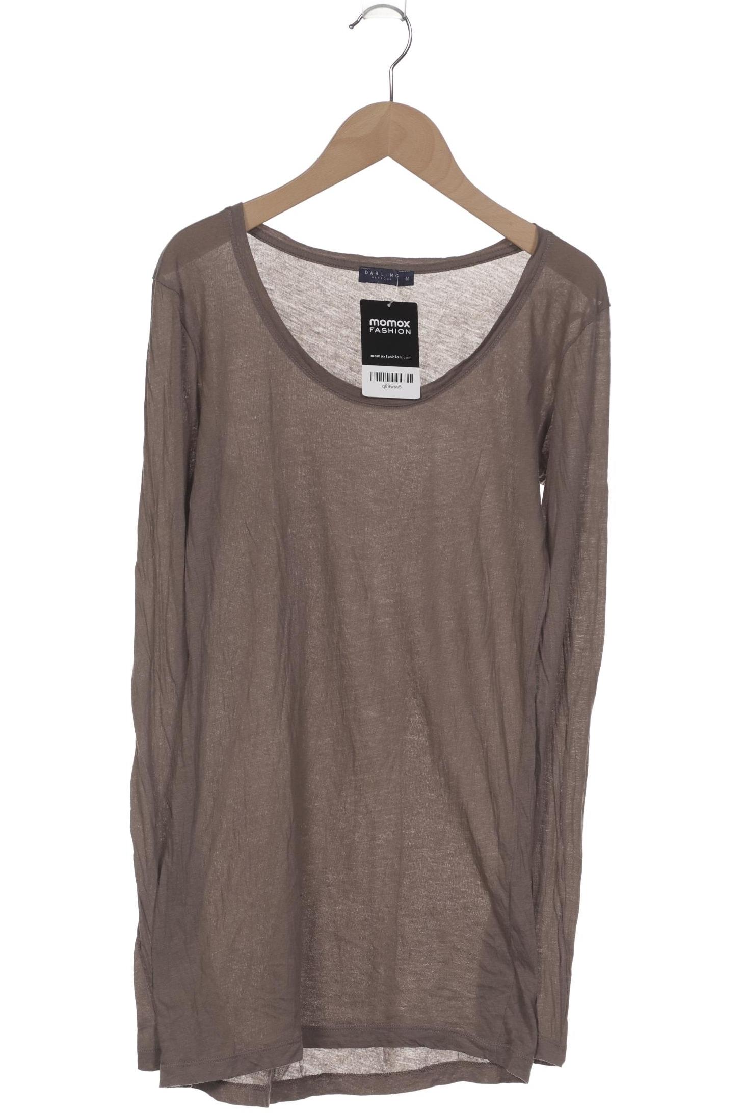 

darling harbour Damen Langarmshirt, braun, Gr. 38