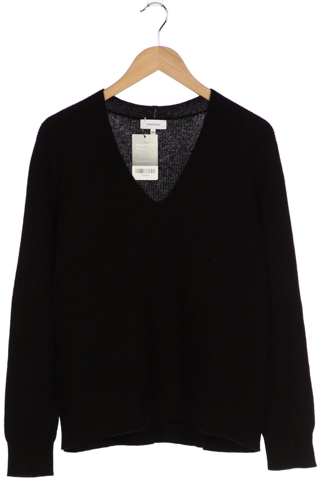 

darling harbour Damen Pullover, schwarz, Gr. 46