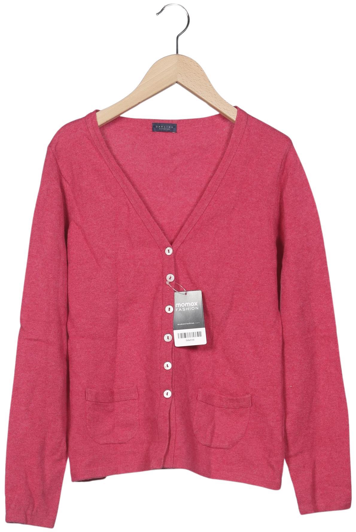 

darling harbour Damen Strickjacke, pink, Gr. 38