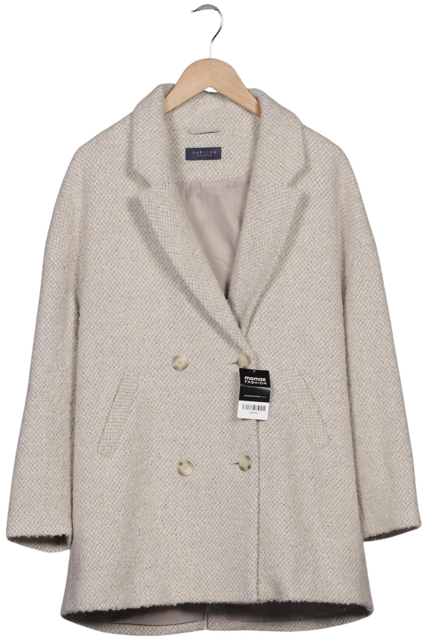 

darling harbour Damen Mantel, cremeweiß, Gr. 38