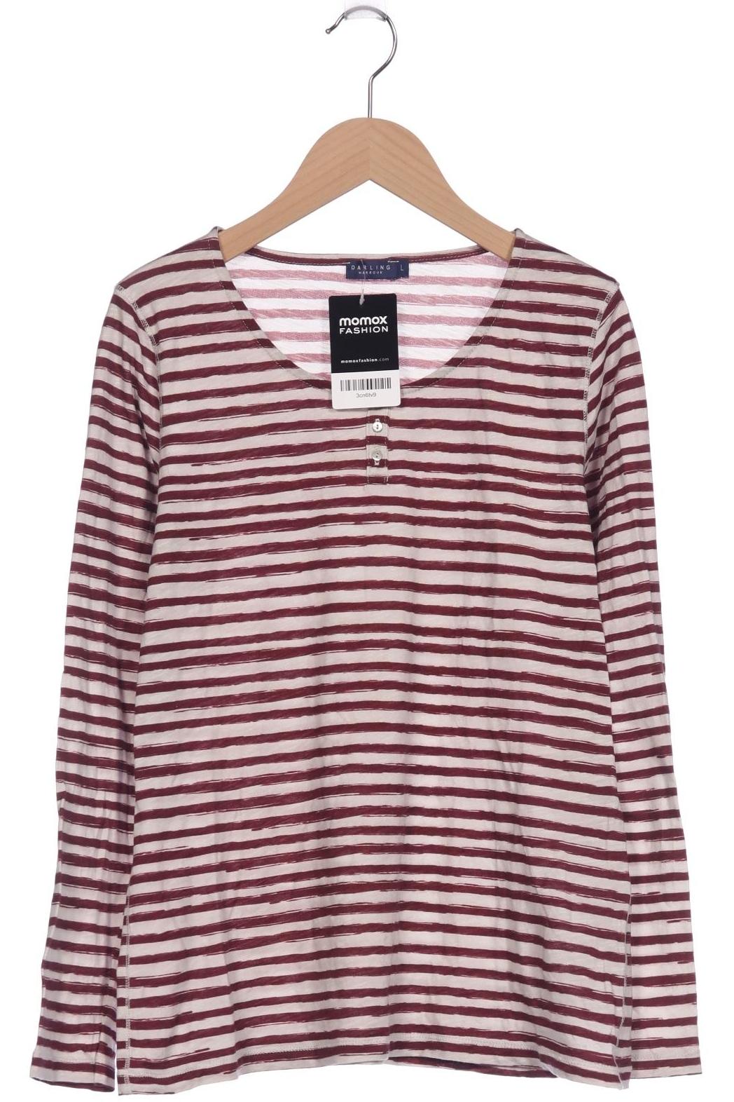 

darling harbour Damen Langarmshirt, bordeaux, Gr. 42