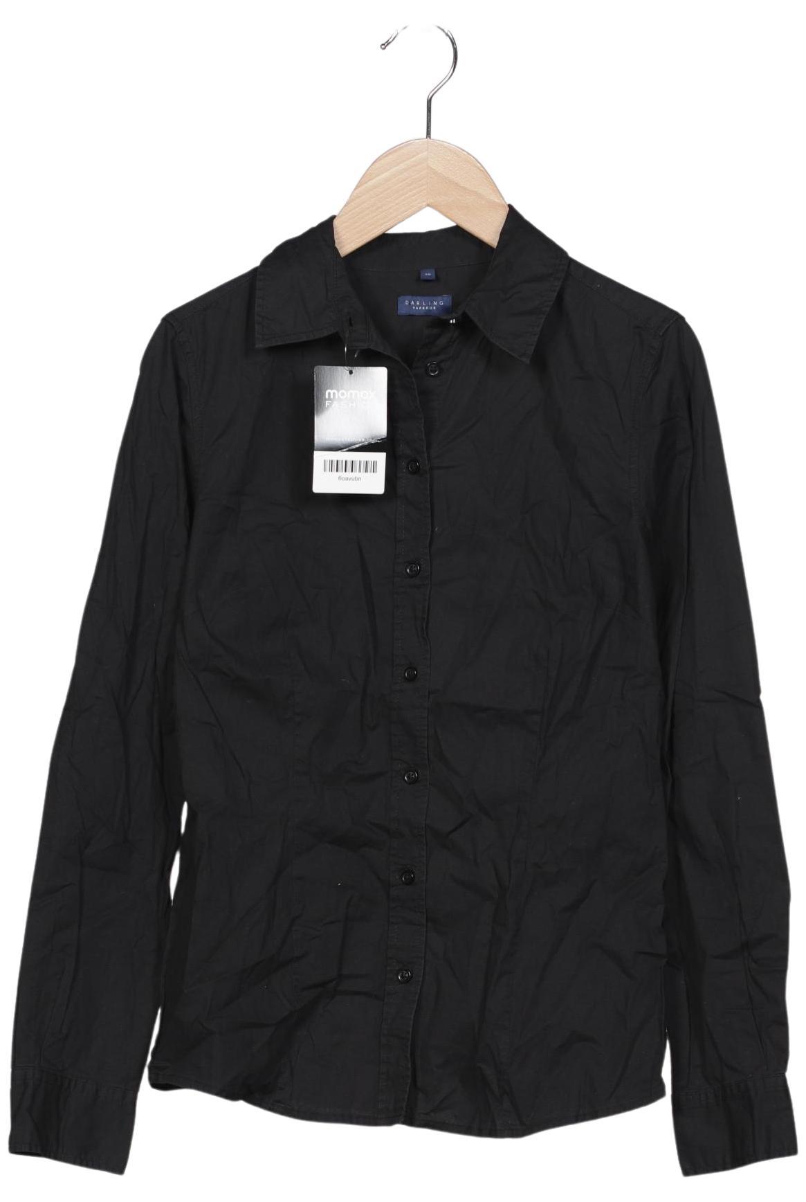 

darling harbour Damen Bluse, schwarz, Gr. 36