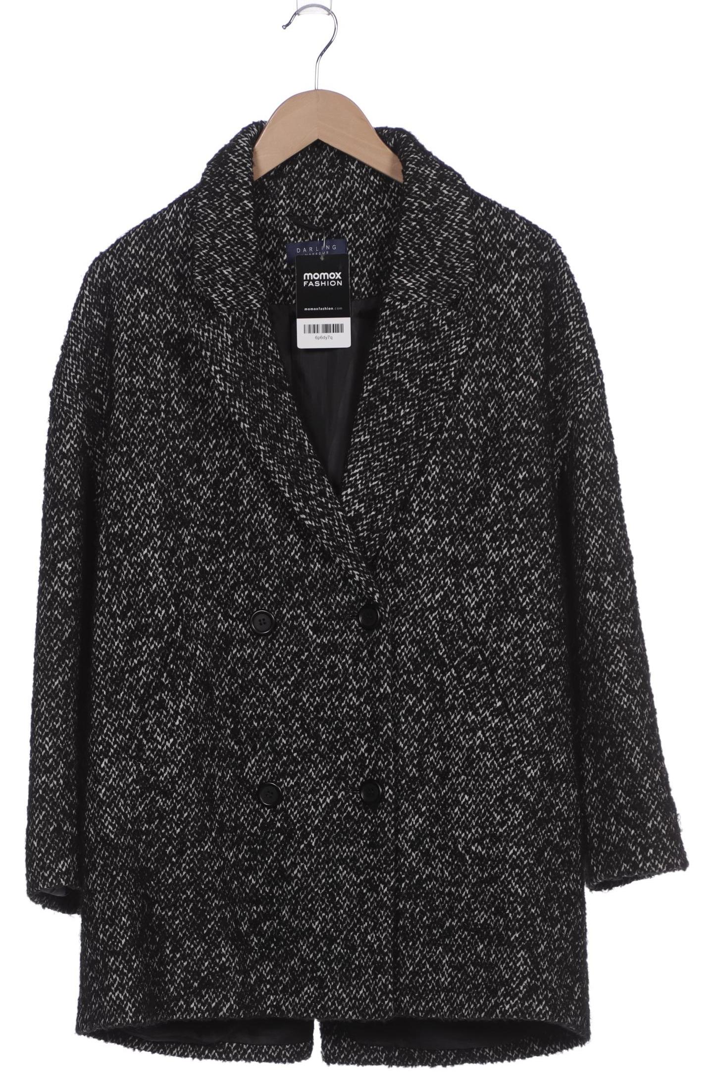 

darling harbour Damen Mantel, schwarz, Gr. 36