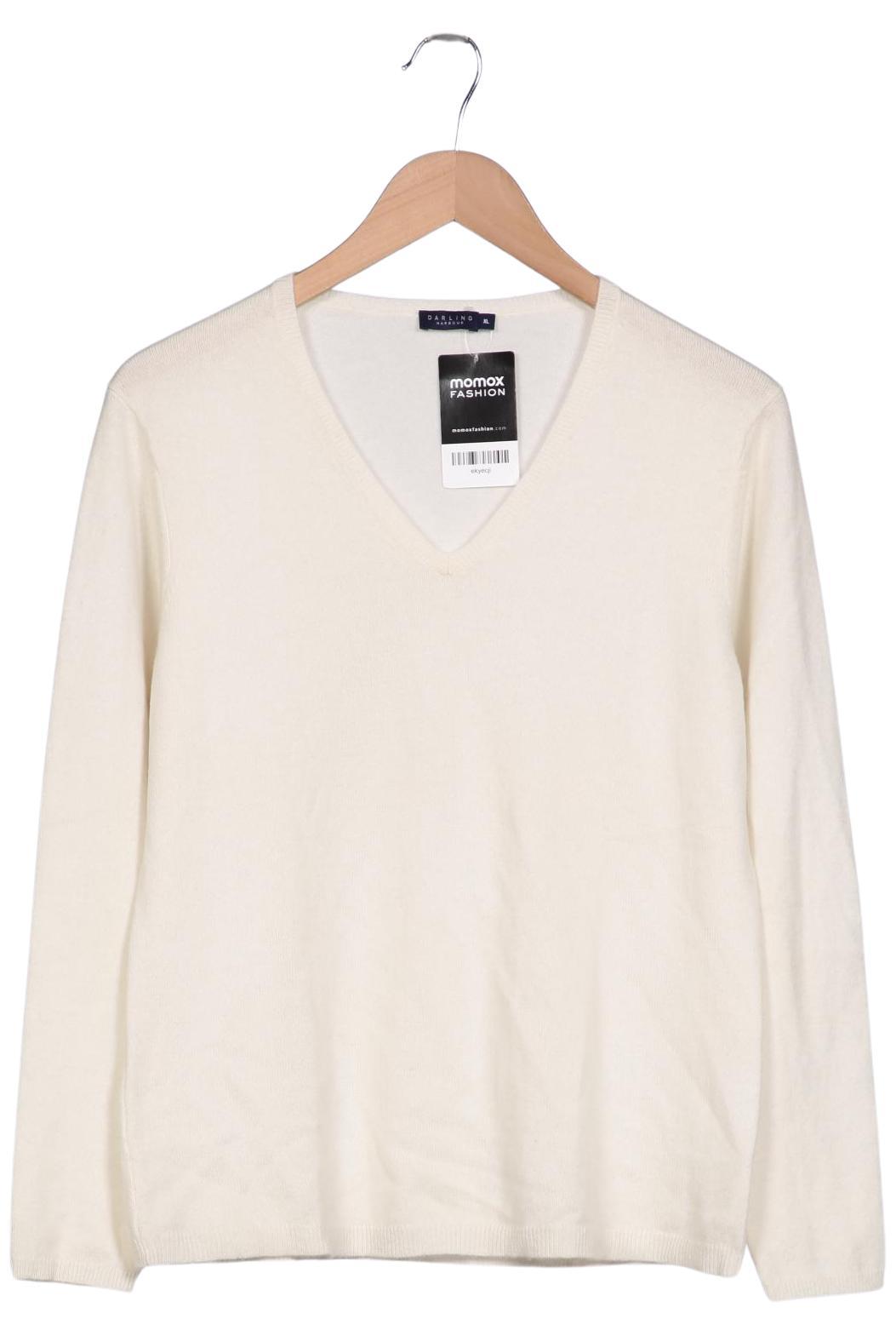 

darling harbour Damen Pullover, cremeweiß, Gr. 44