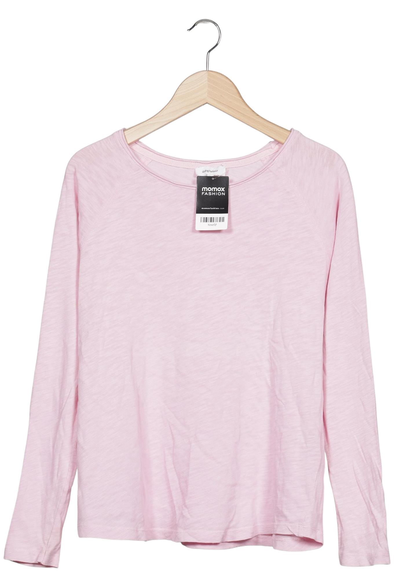 

darling harbour Damen Langarmshirt, pink, Gr. 38
