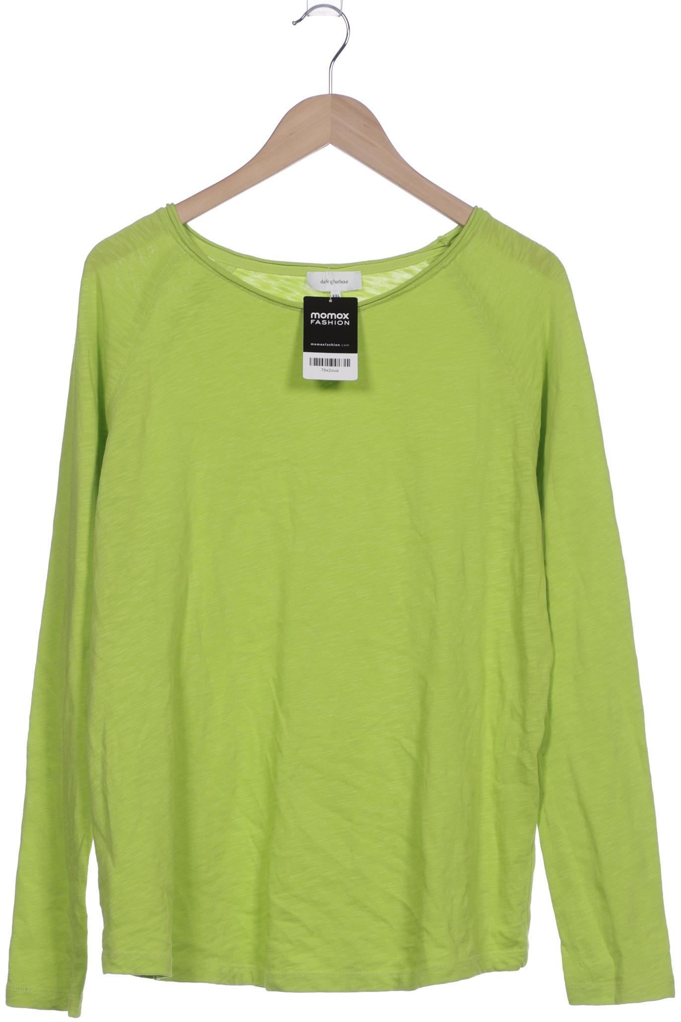 

darling harbour Damen Langarmshirt, hellgrün, Gr. 46