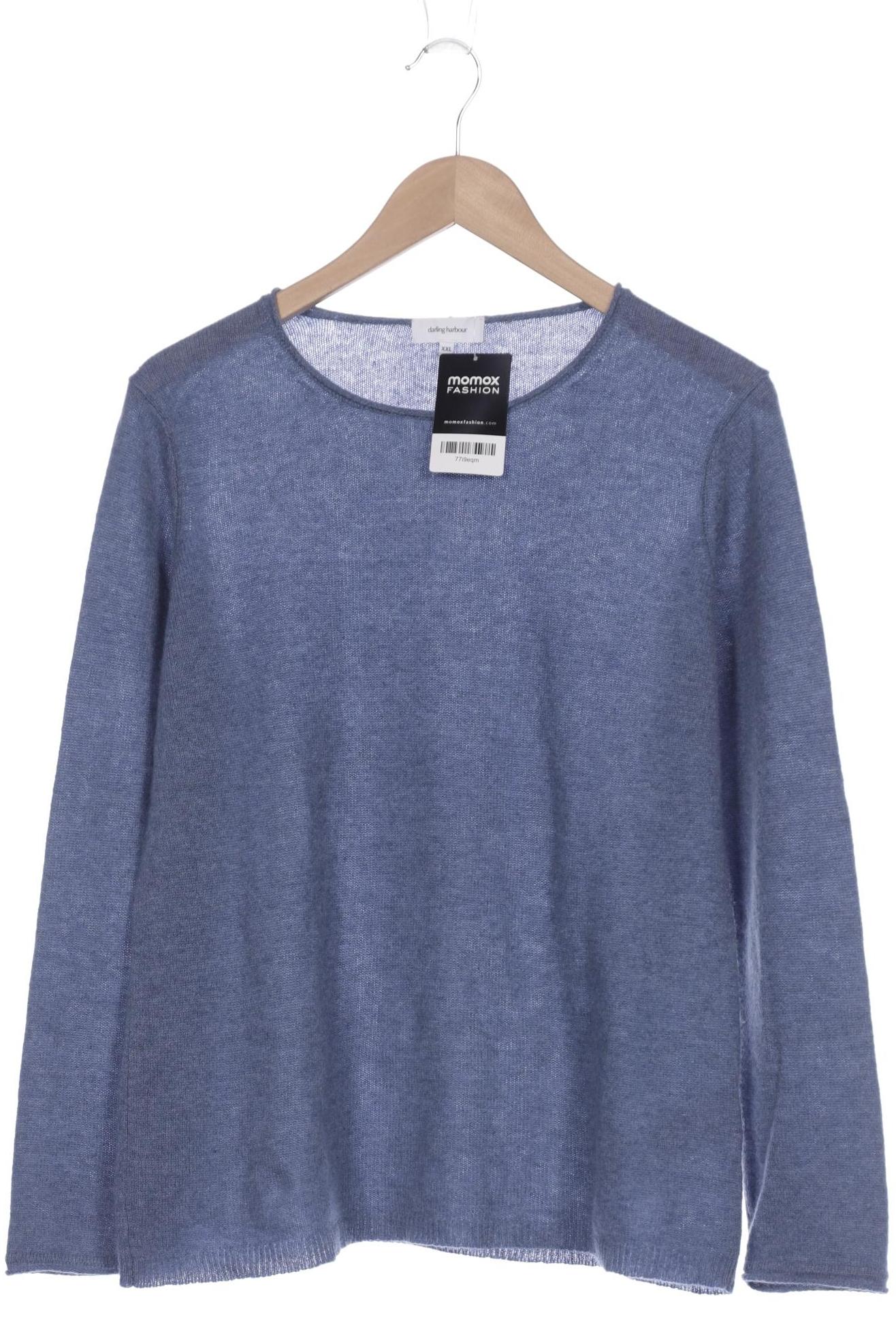 

darling harbour Damen Pullover, blau, Gr. 46