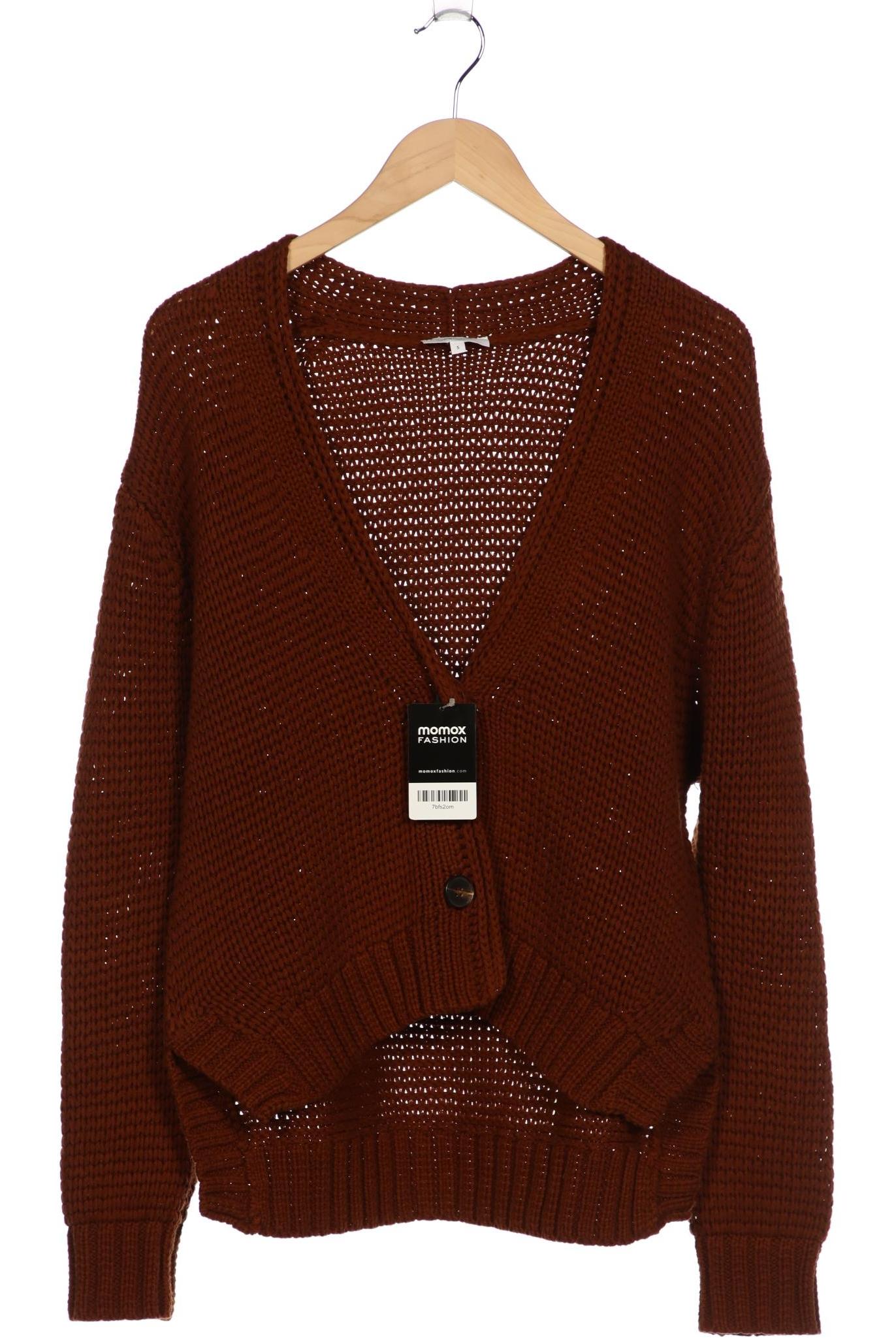 

darling harbour Damen Strickjacke, braun, Gr. 36