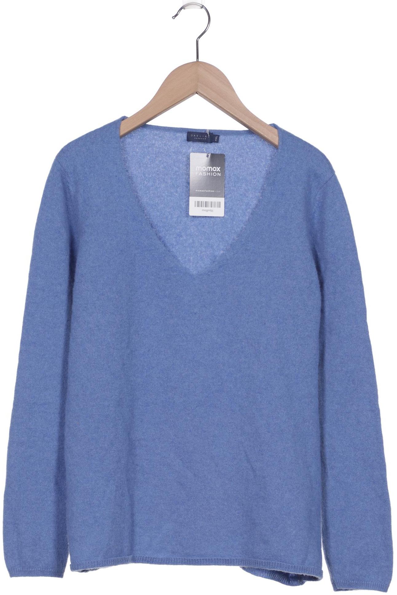 

darling harbour Damen Pullover, blau