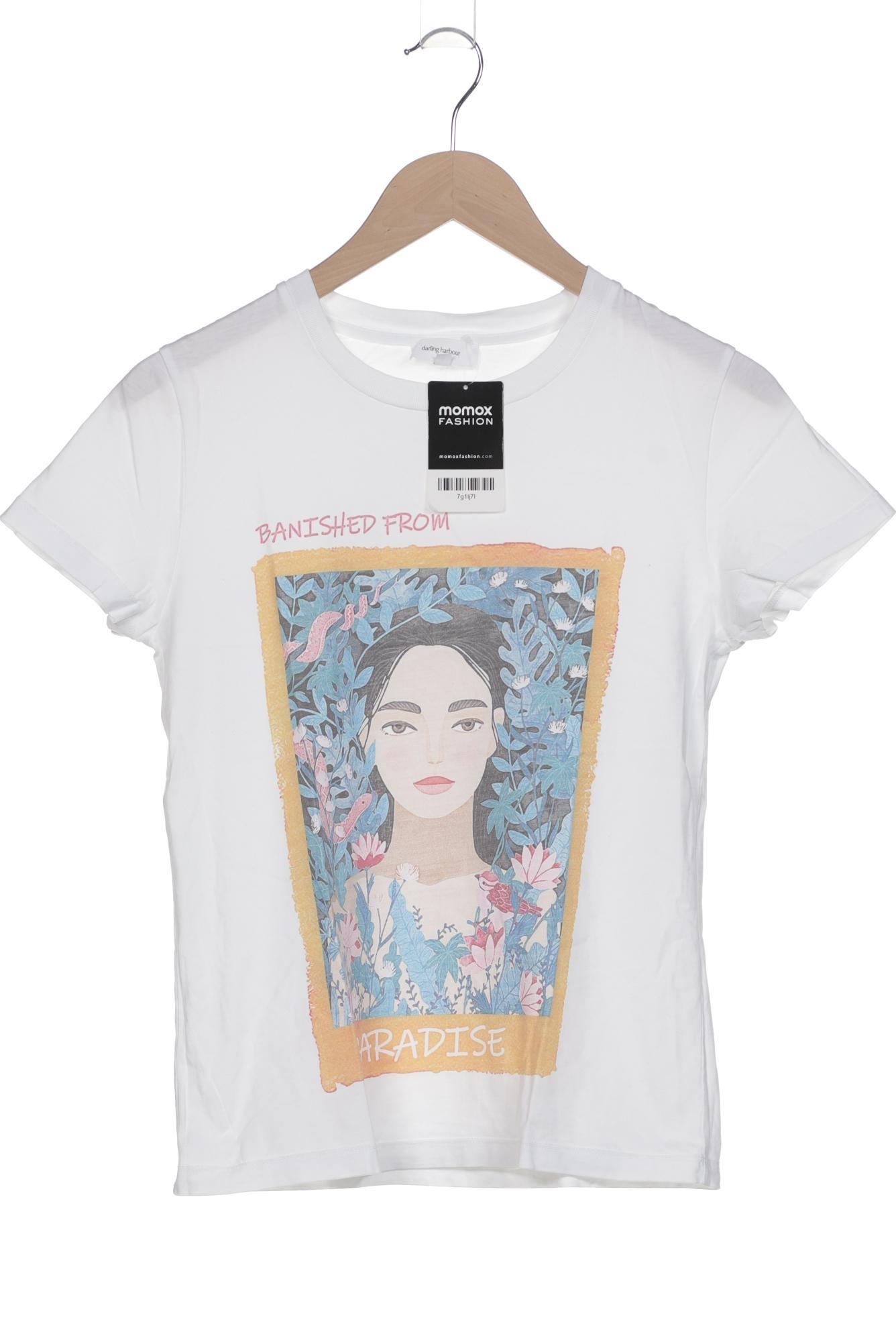 

darling harbour Damen T-Shirt, weiß, Gr. 36