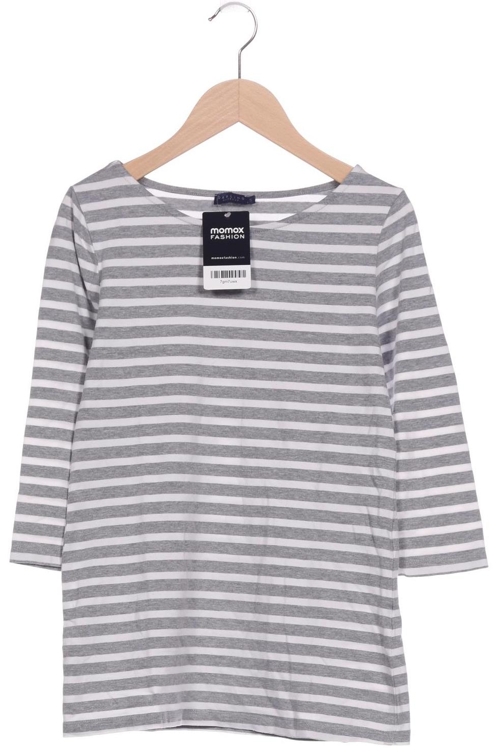 

darling harbour Damen Langarmshirt, grau, Gr. 36