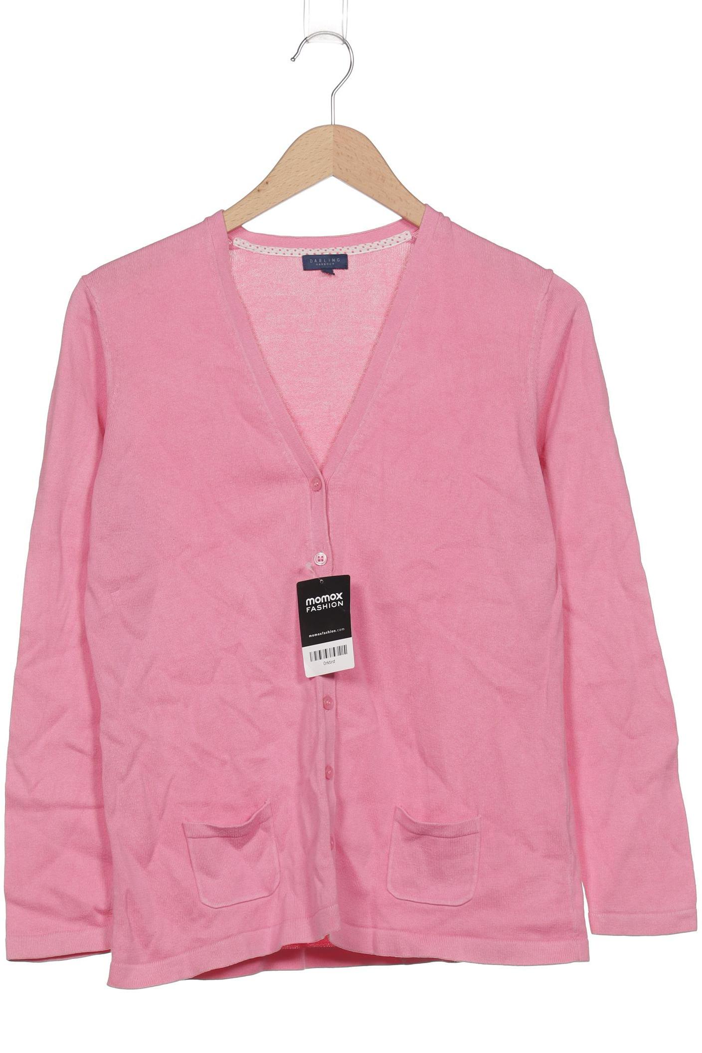 

darling harbour Damen Strickjacke, pink, Gr. 42