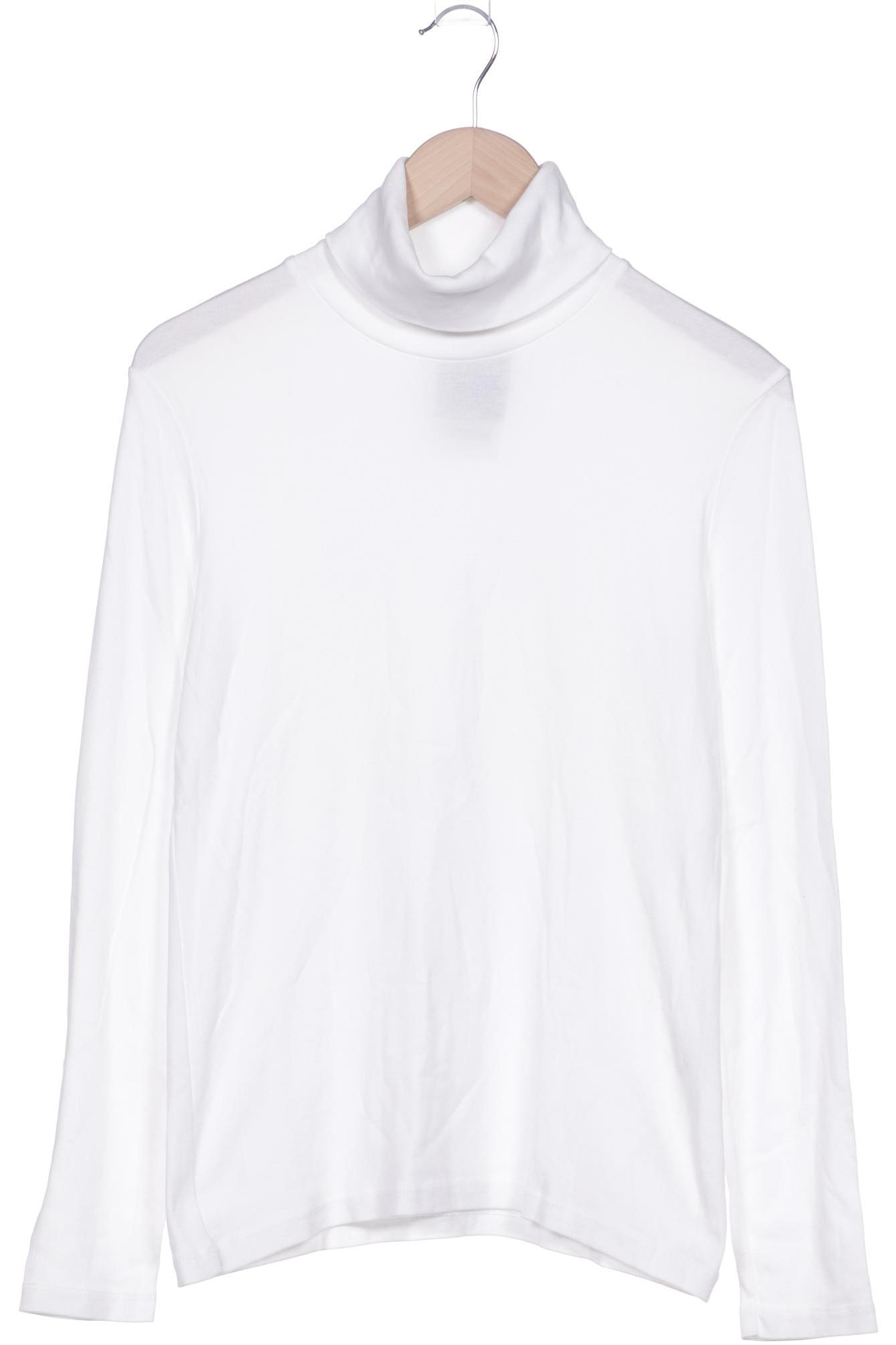 

darling harbour Damen Langarmshirt, weiß, Gr. 38