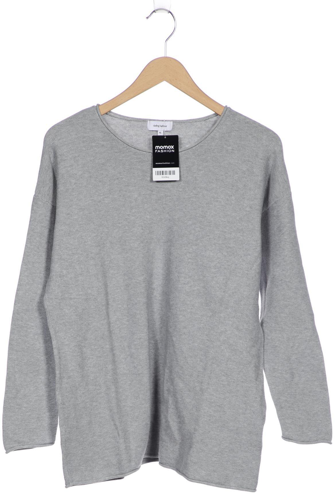 

darling harbour Damen Pullover, grau