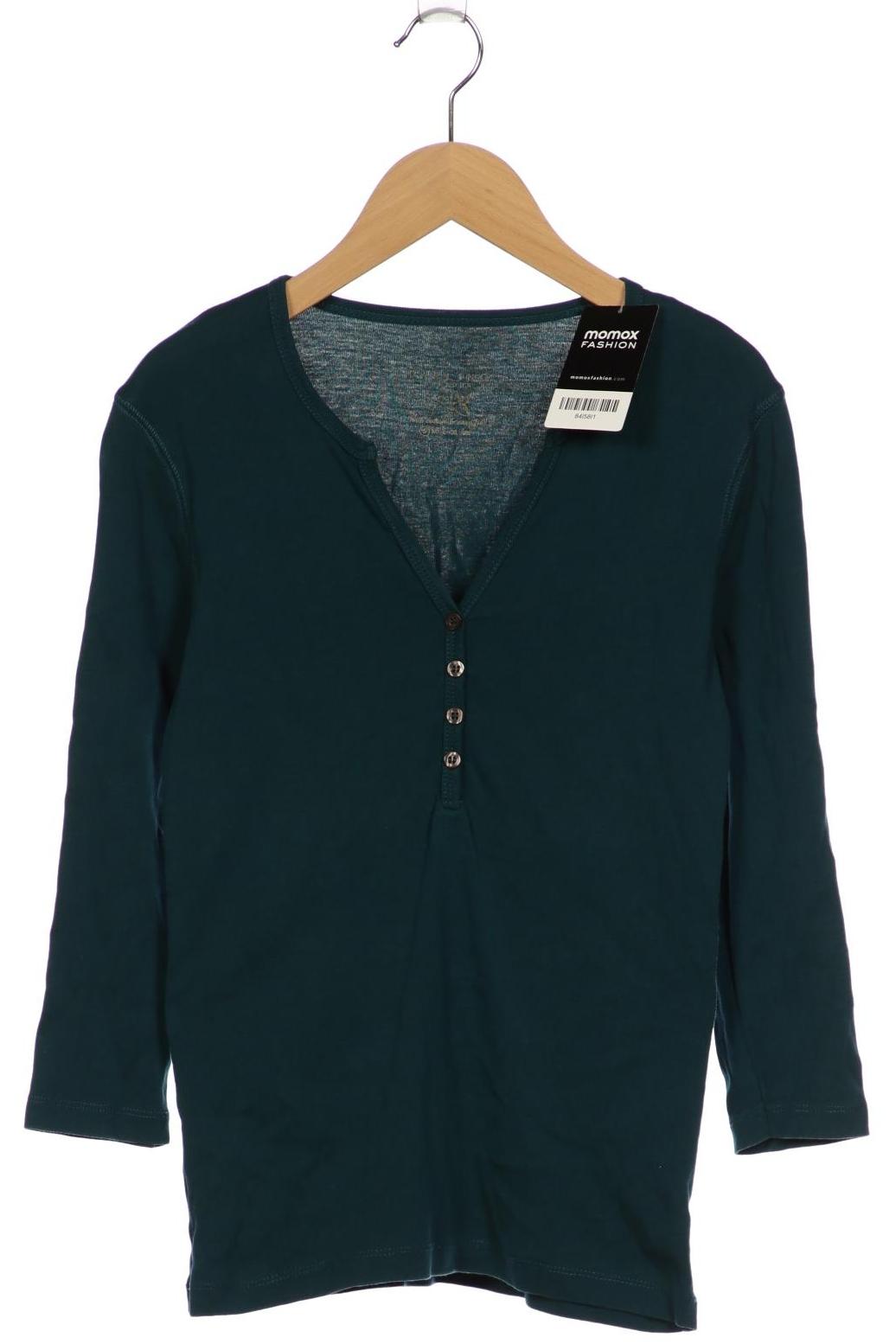 

darling harbour Damen Langarmshirt, türkis, Gr. 36