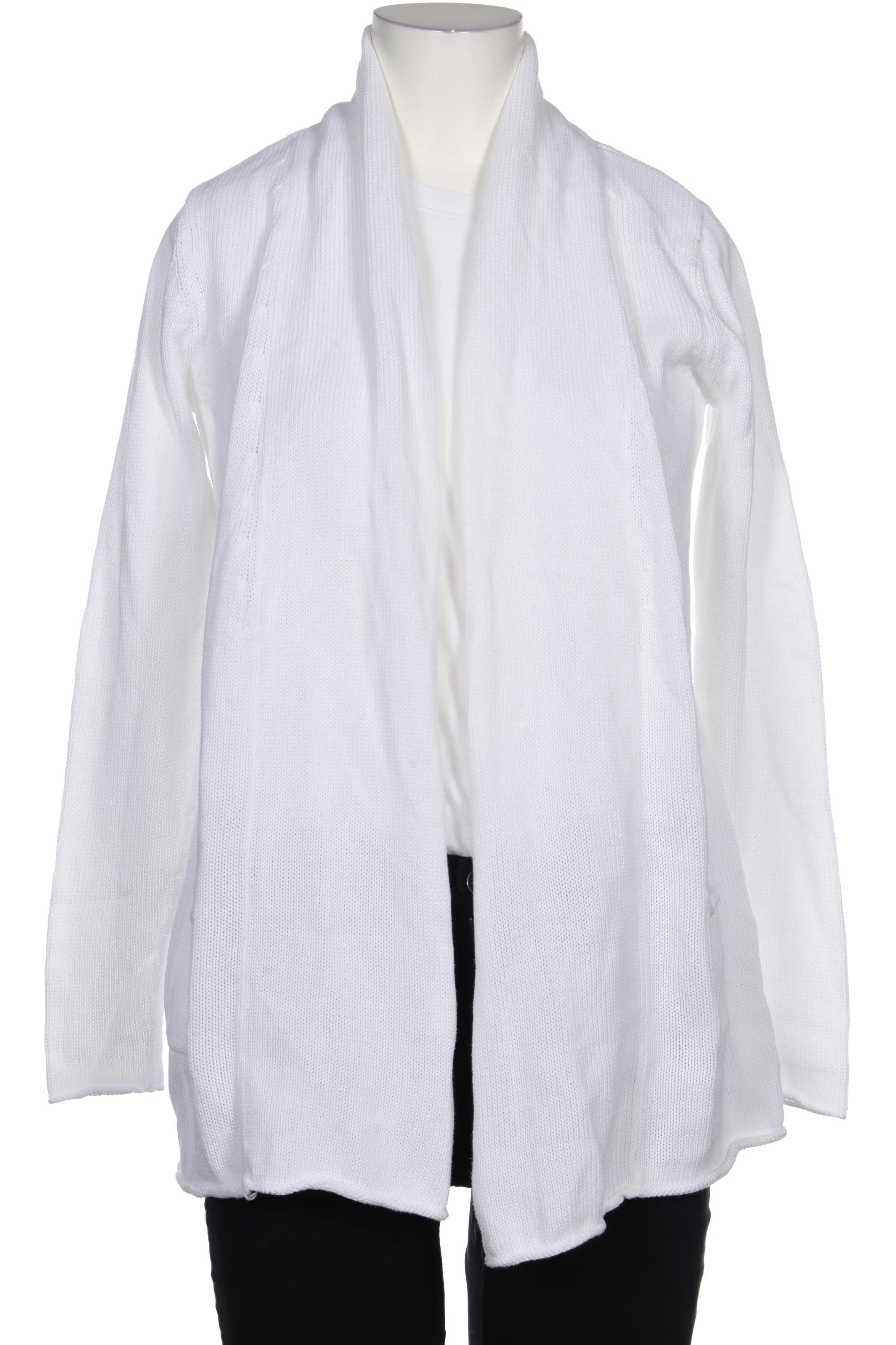 

darling harbour Damen Strickjacke, weiß, Gr.