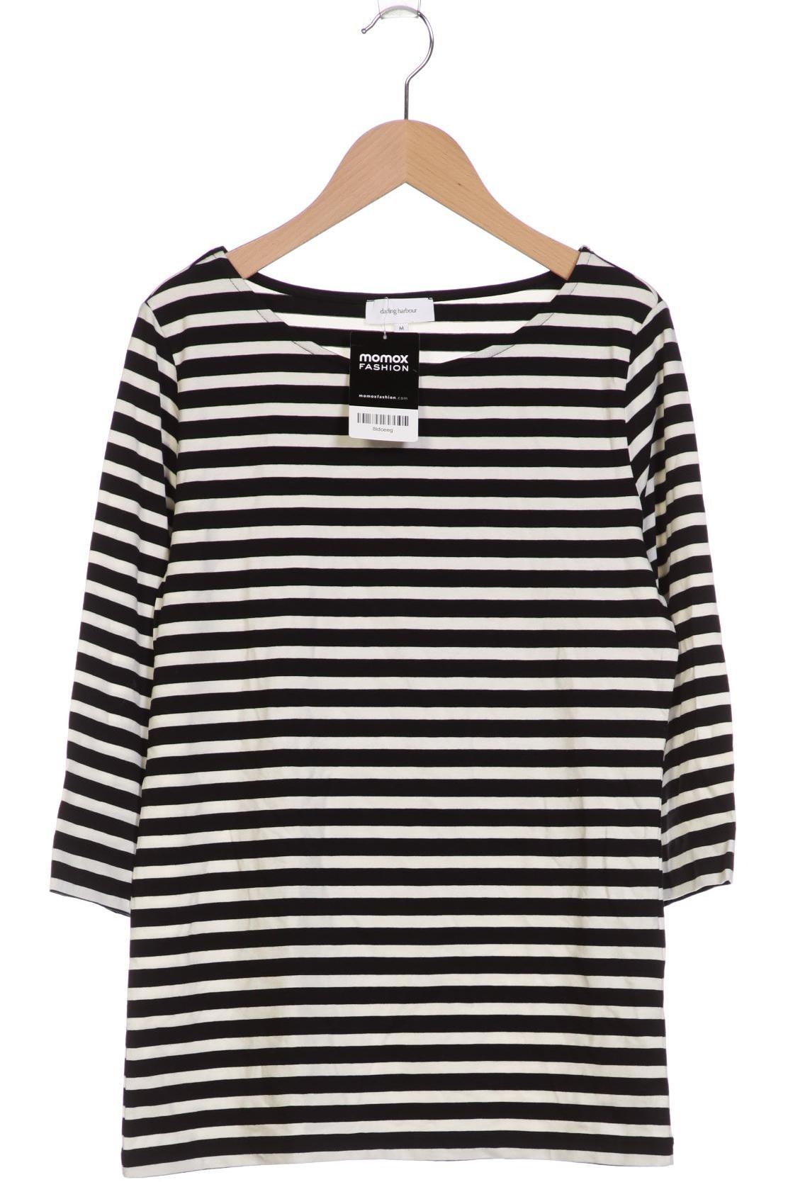 

darling harbour Damen Langarmshirt, schwarz, Gr. 38