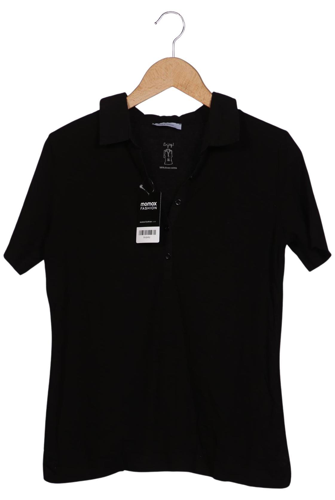 

darling harbour Damen Poloshirt, schwarz, Gr. 44