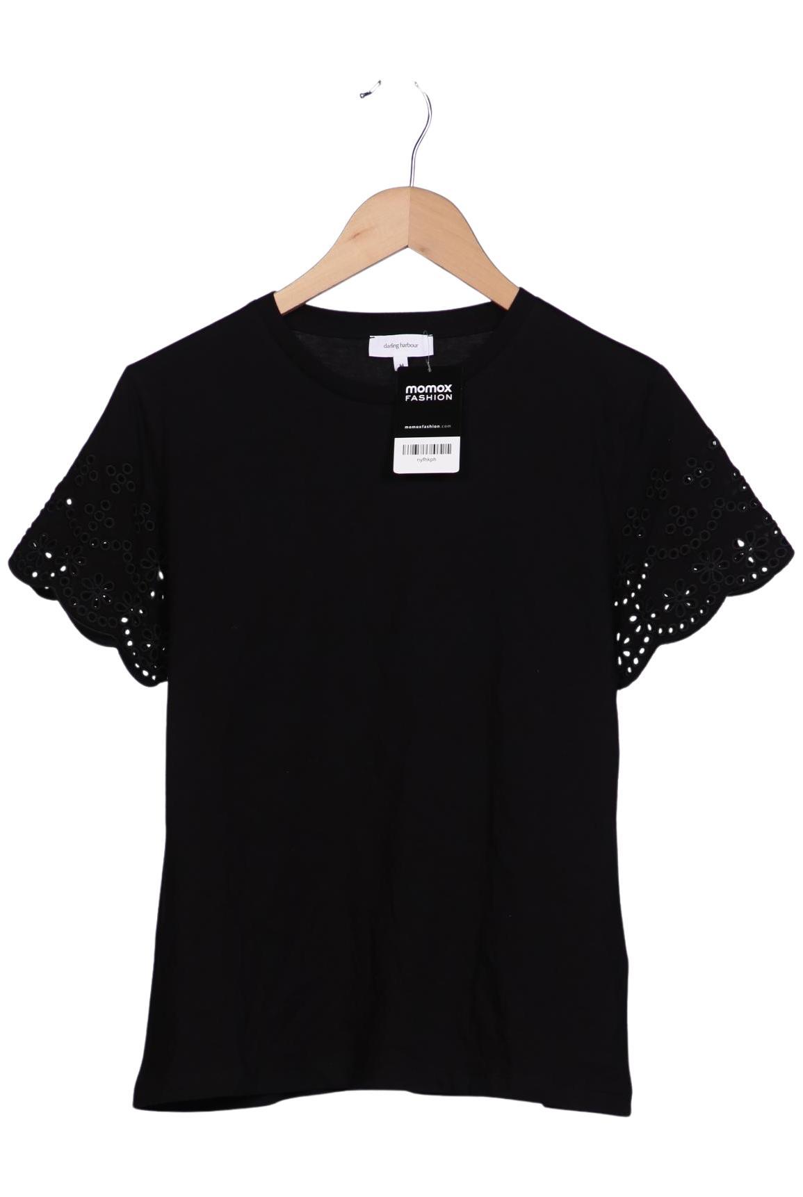 

darling harbour Damen T-Shirt, schwarz, Gr. 38
