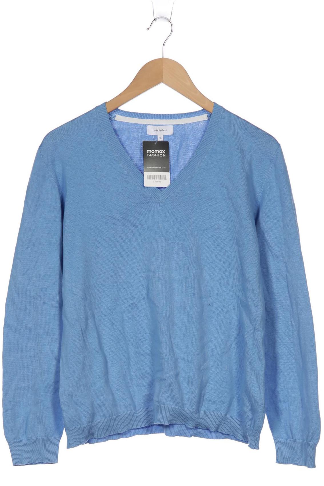 

darling harbour Damen Pullover, blau