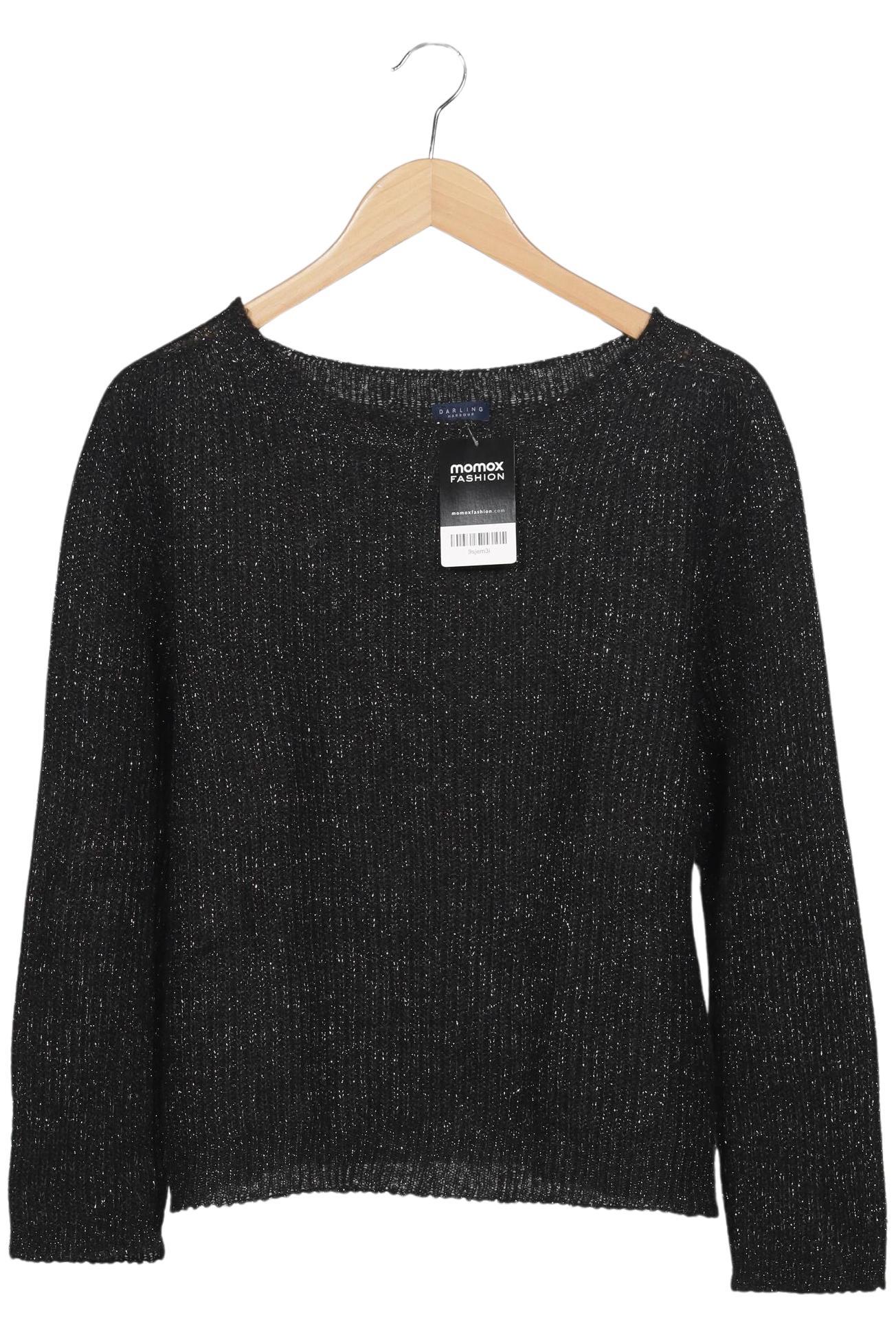 

darling harbour Damen Pullover, schwarz, Gr. 36