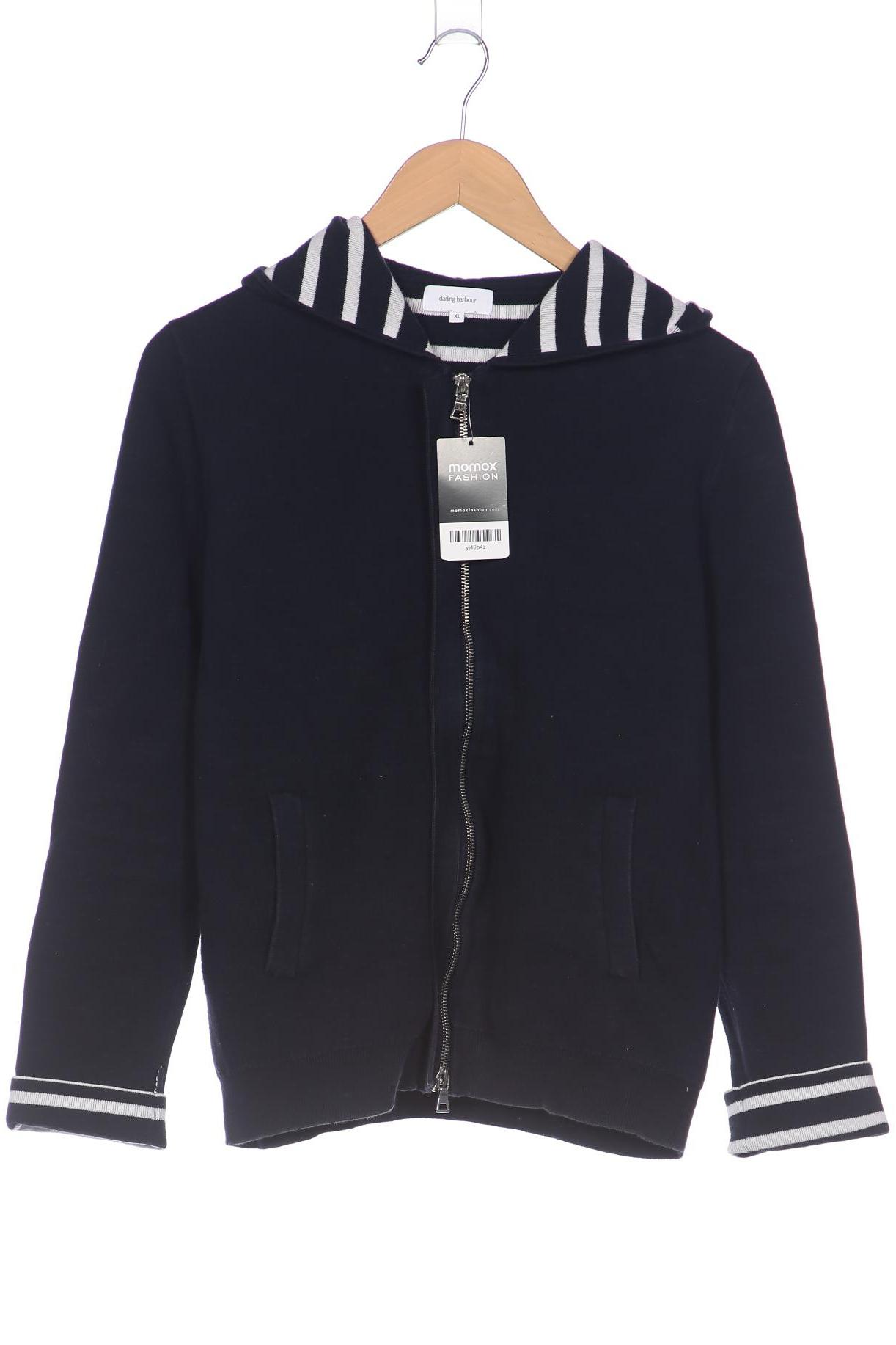 

darling harbour Damen Strickjacke, marineblau, Gr. 44