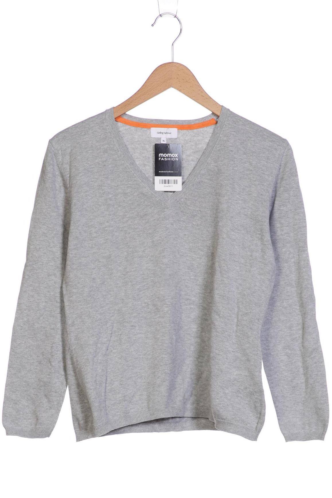 

darling harbour Damen Pullover, grau, Gr. 44