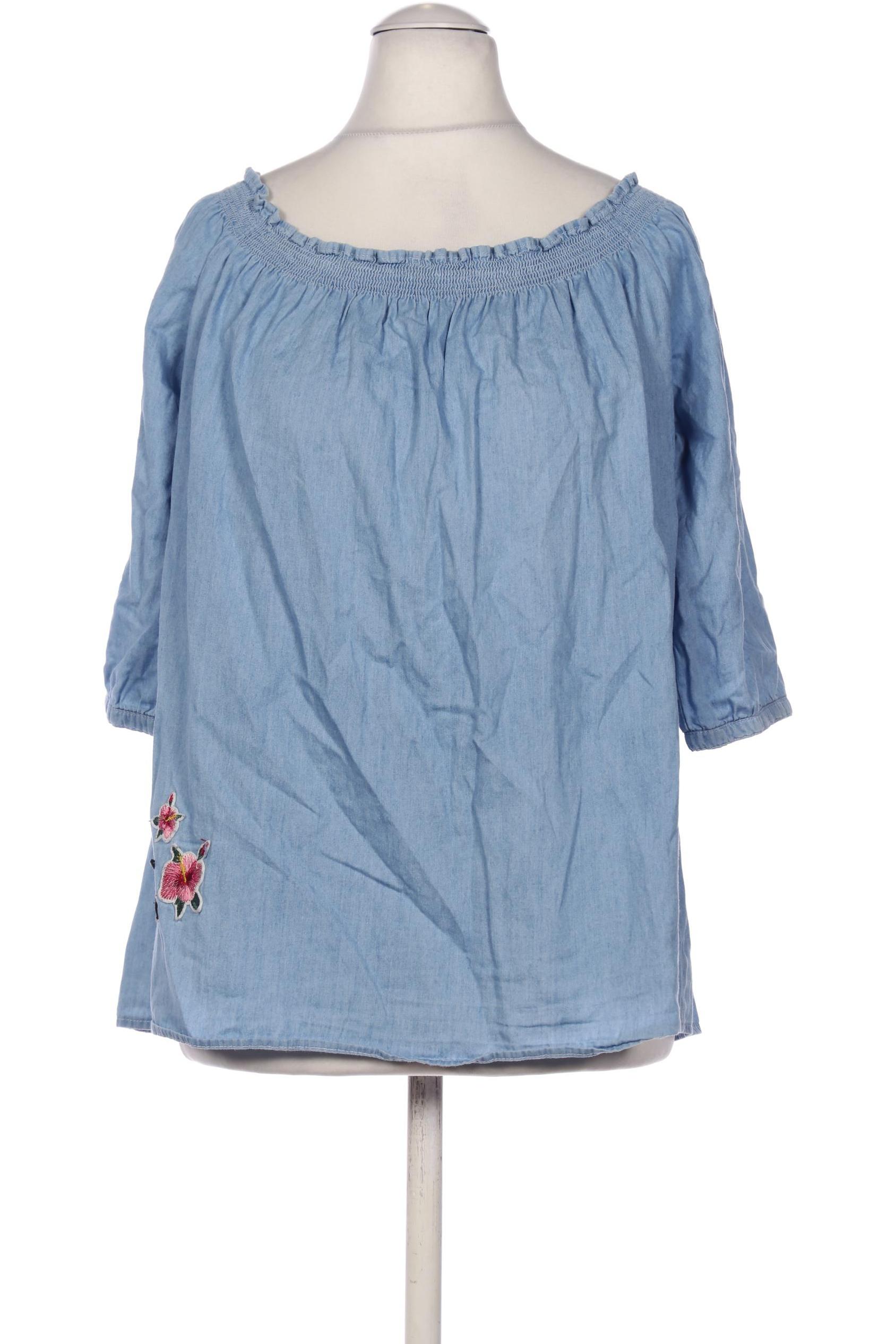 

darling harbour Damen Bluse, blau, Gr. 38