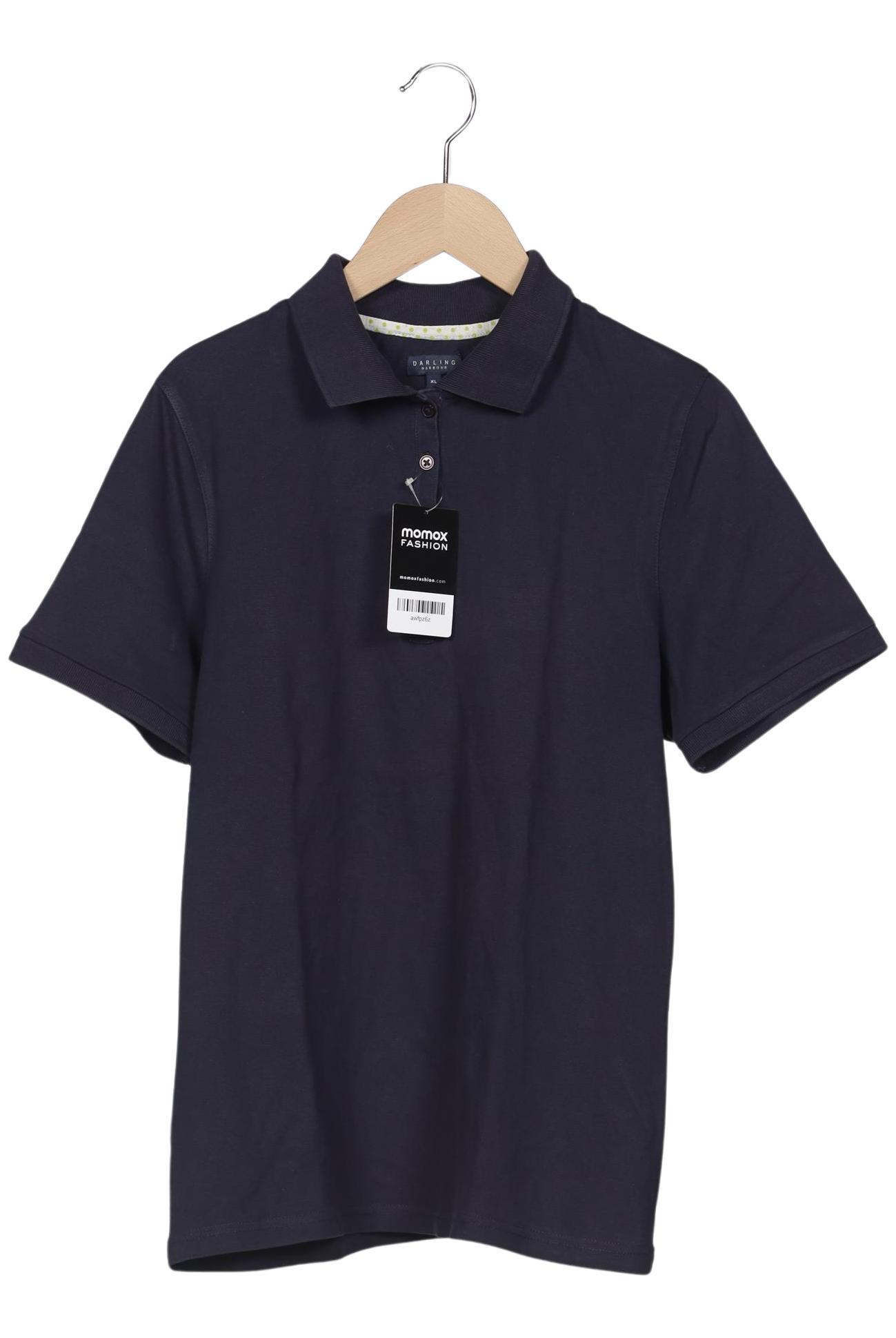 

darling harbour Damen Poloshirt, marineblau, Gr. 44