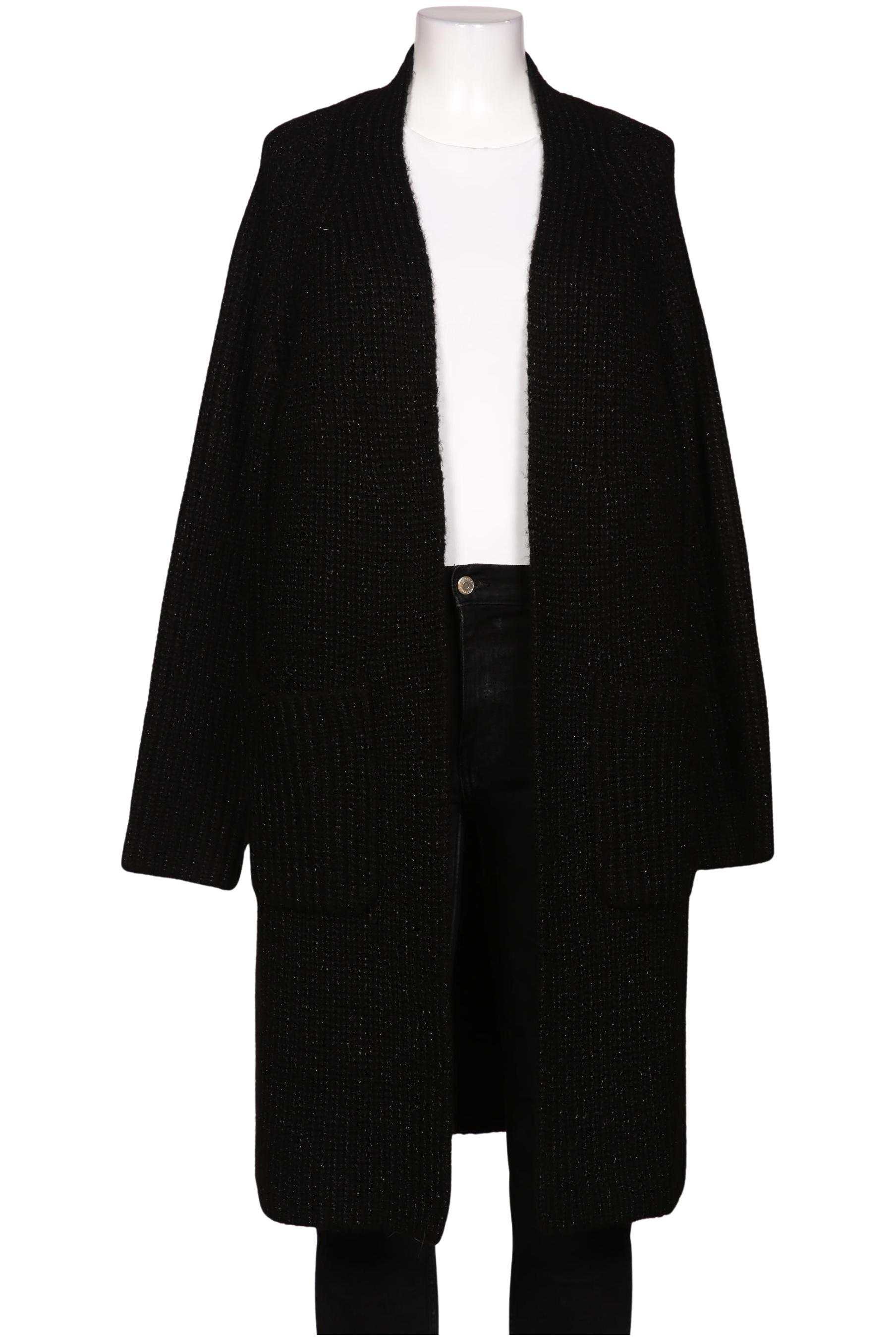 

darling harbour Damen Strickjacke, schwarz, Gr. 44