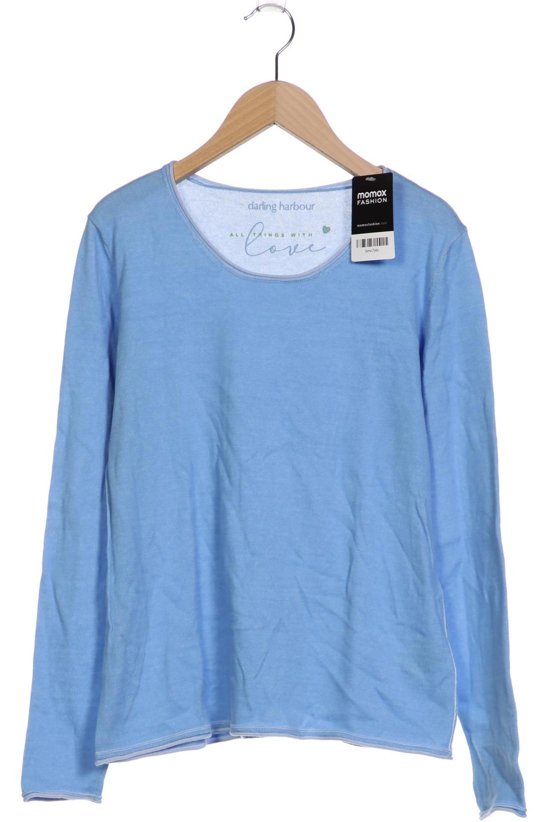 

darling harbour Damen Pullover, hellblau, Gr. 36