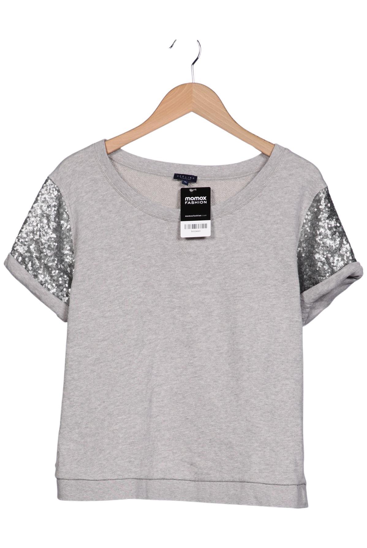 

darling harbour Damen Sweatshirt, grau, Gr. 44