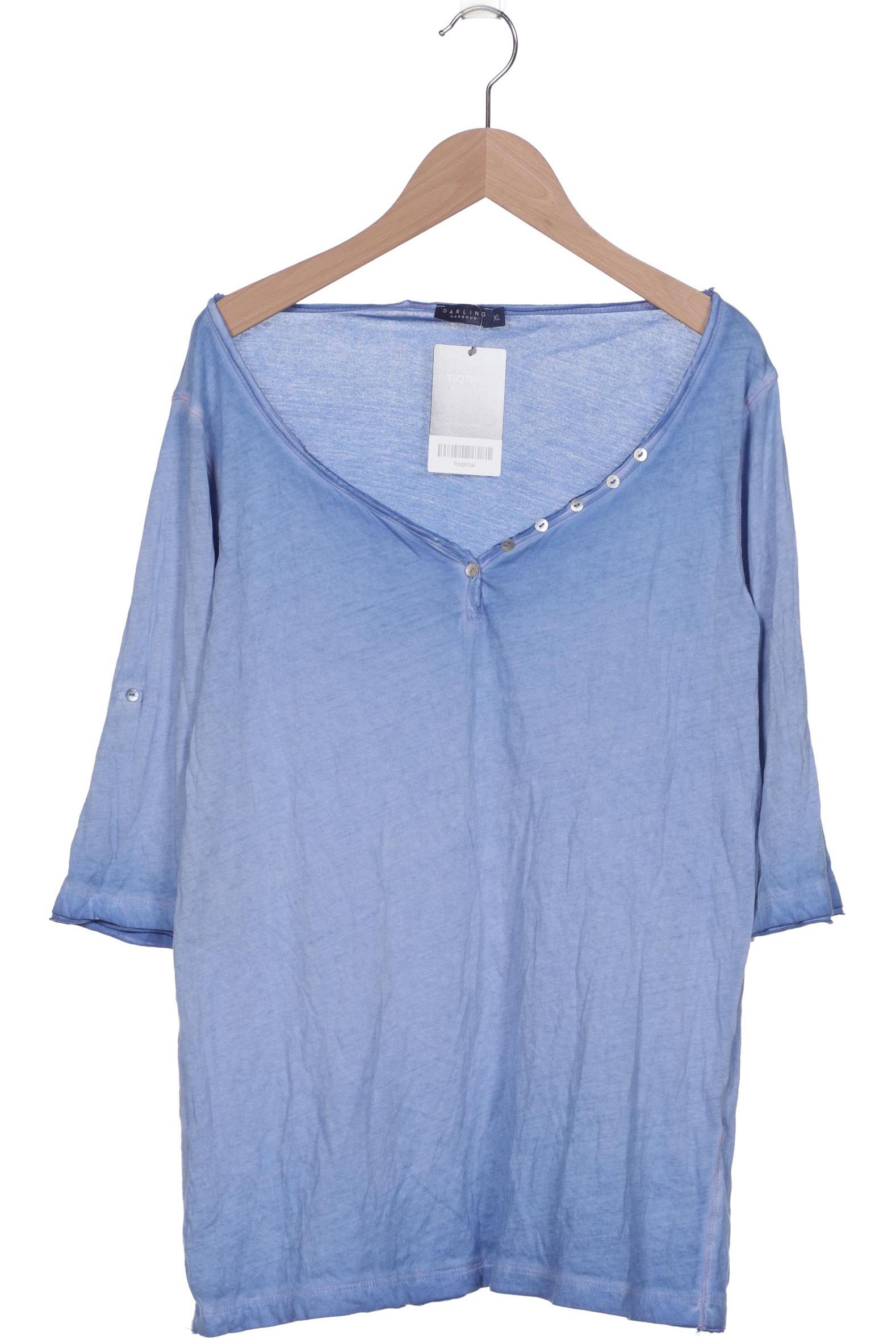 

darling harbour Damen Langarmshirt, blau
