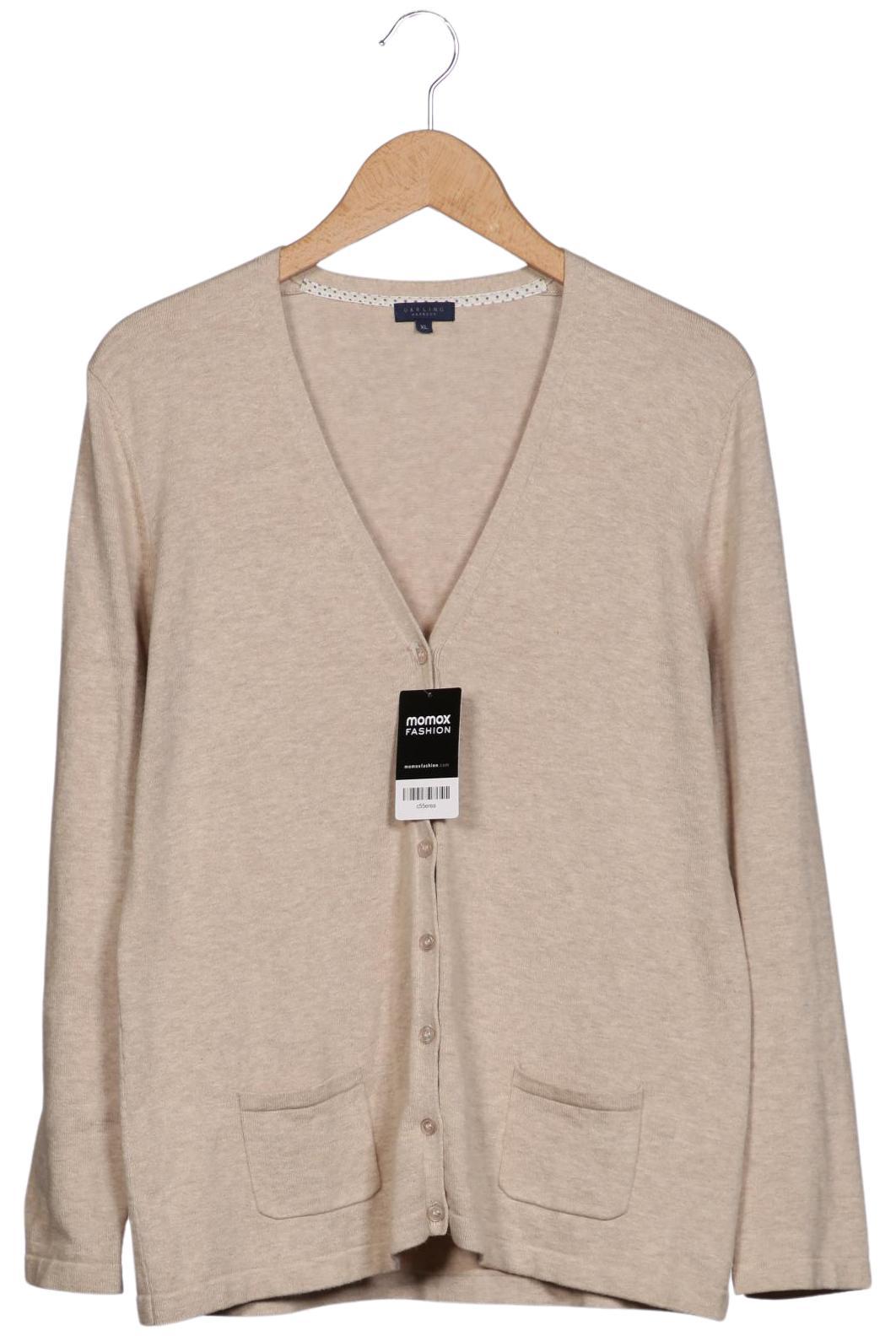 

darling harbour Damen Strickjacke, beige, Gr. 44