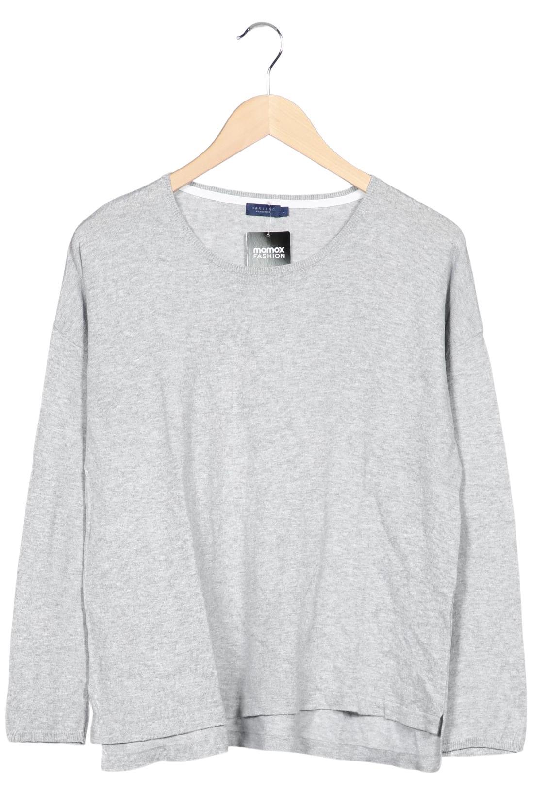 

darling harbour Damen Pullover, grau, Gr. 42