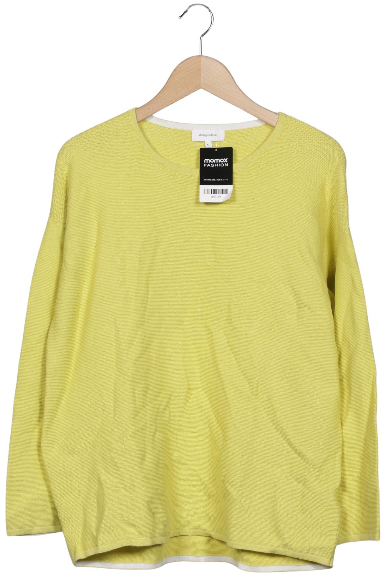 

darling harbour Damen Pullover, gelb, Gr. 44