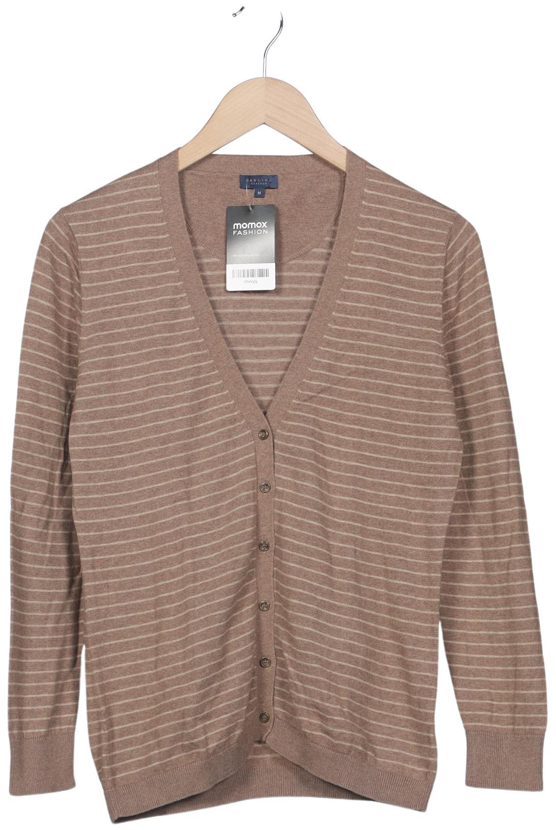 

darling harbour Damen Strickjacke, beige, Gr. 38