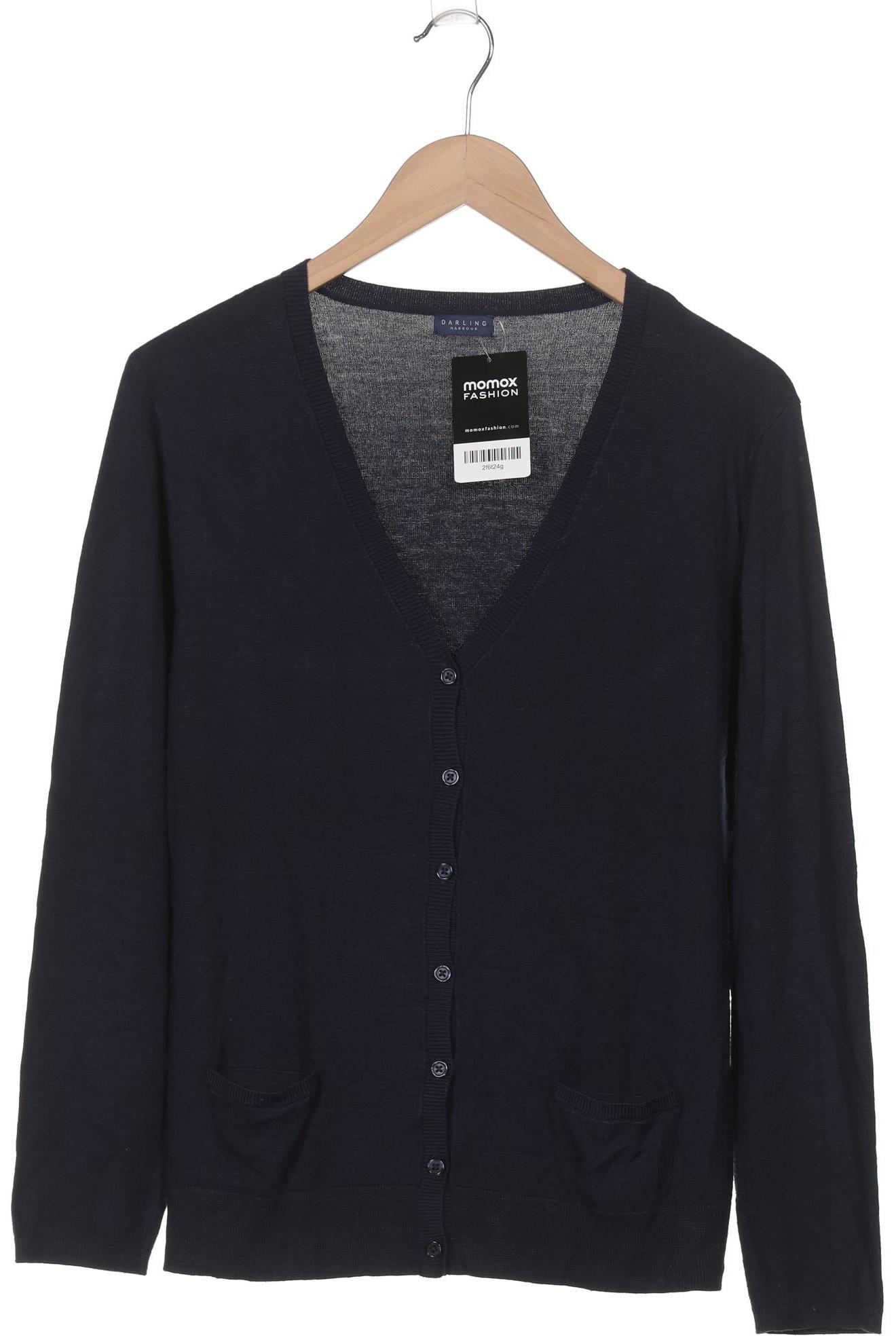 

darling harbour Damen Strickjacke, marineblau, Gr. 42