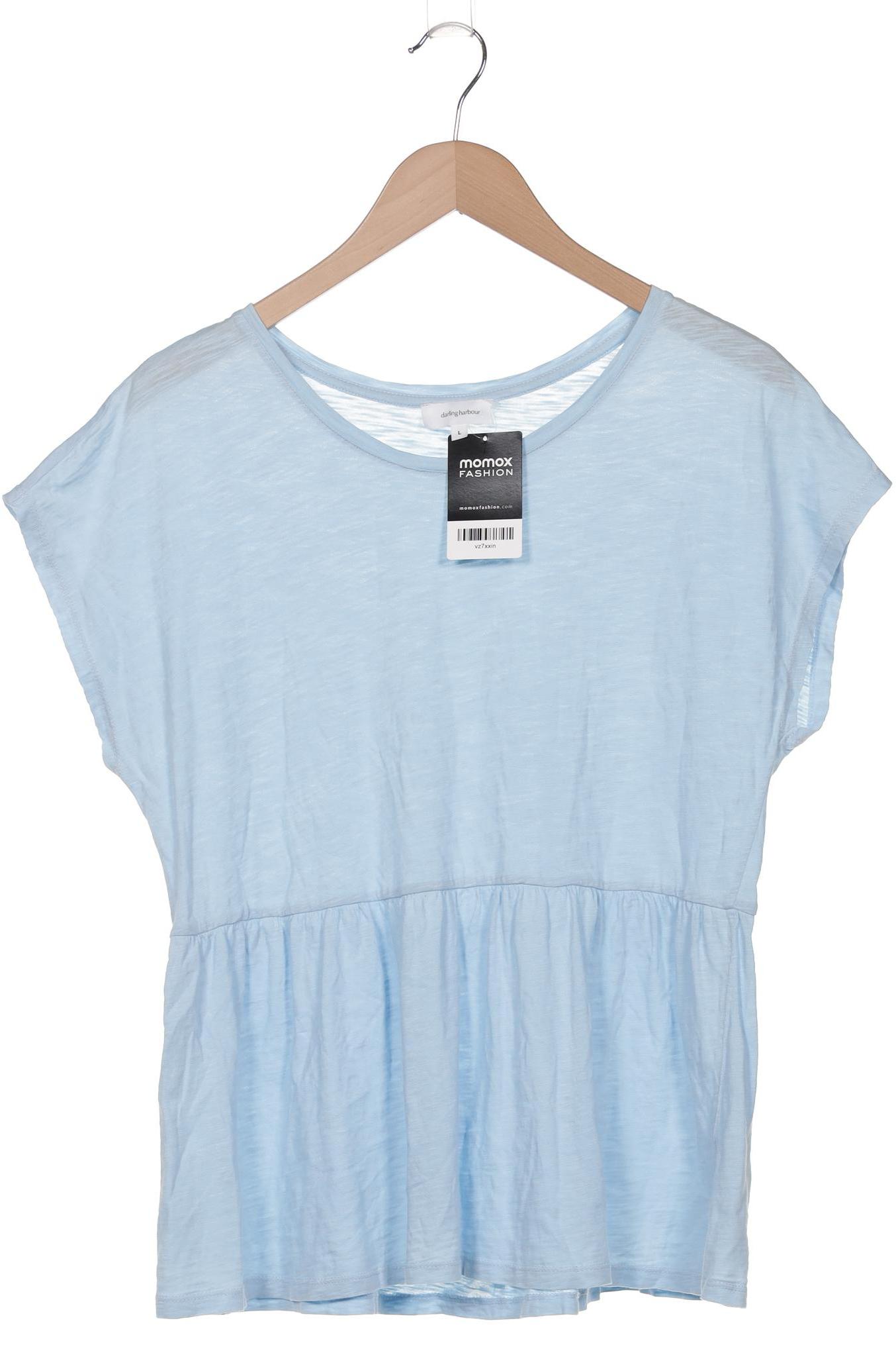 

darling harbour Damen T-Shirt, hellblau, Gr. 42