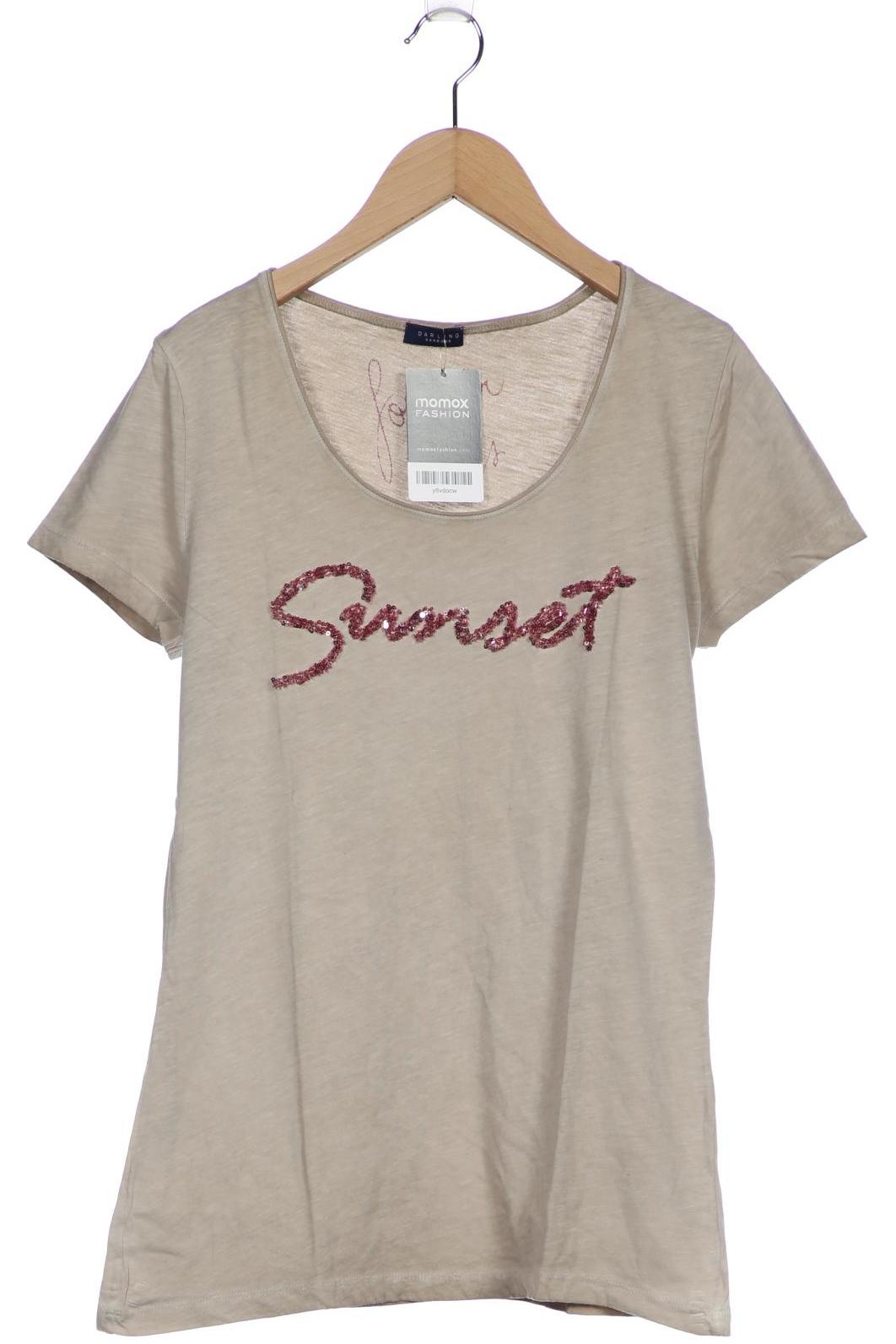 

darling harbour Damen T-Shirt, beige, Gr. 42