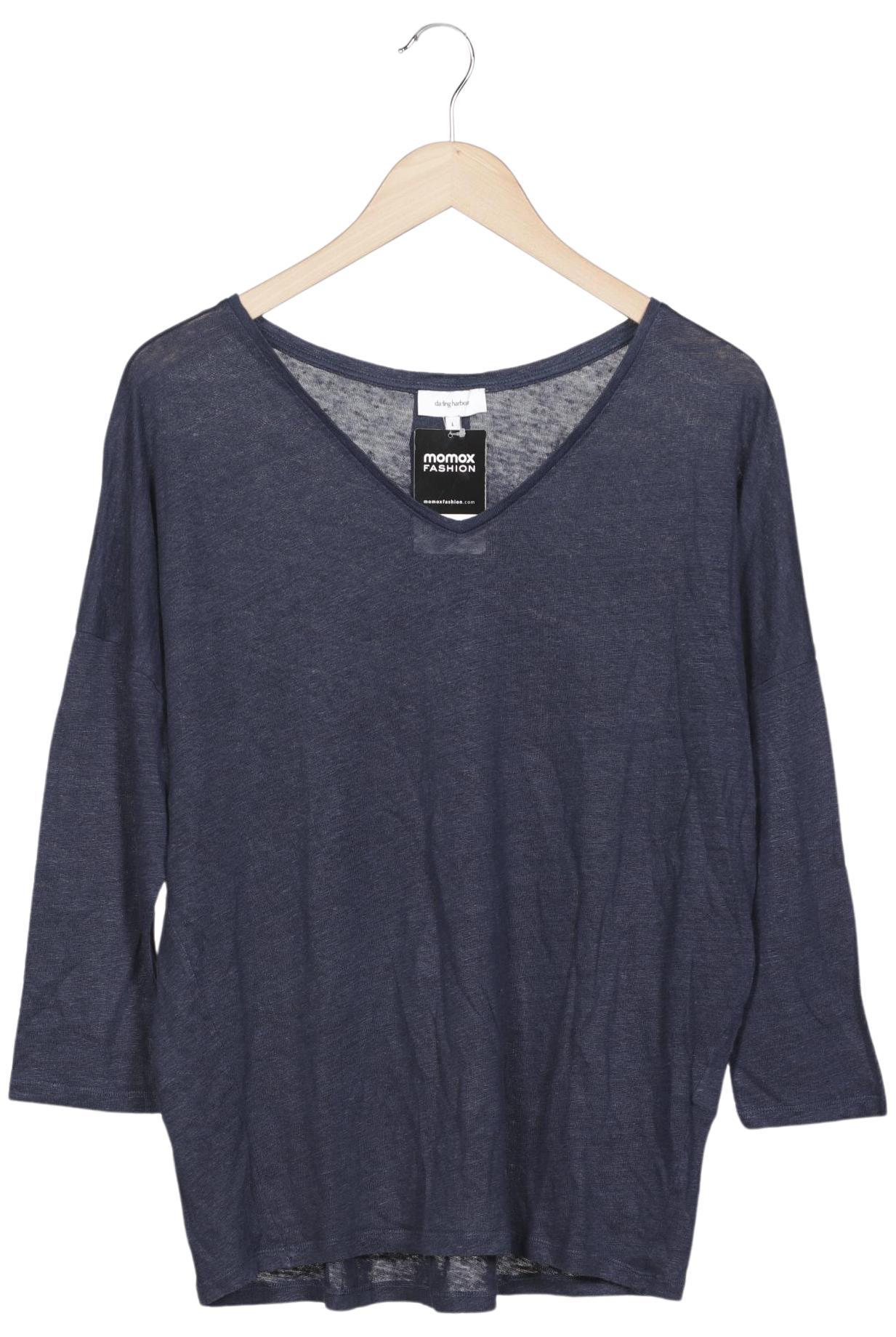 

darling harbour Damen Langarmshirt, marineblau, Gr. 42