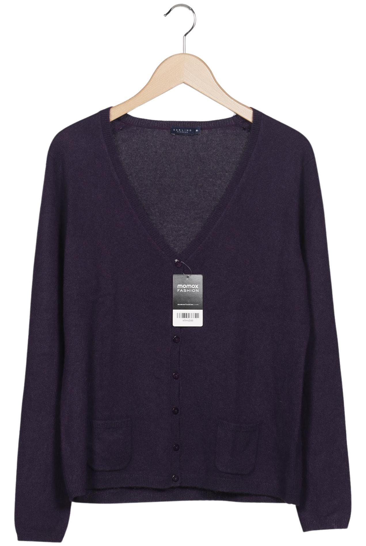 

darling harbour Damen Strickjacke, flieder, Gr. 44