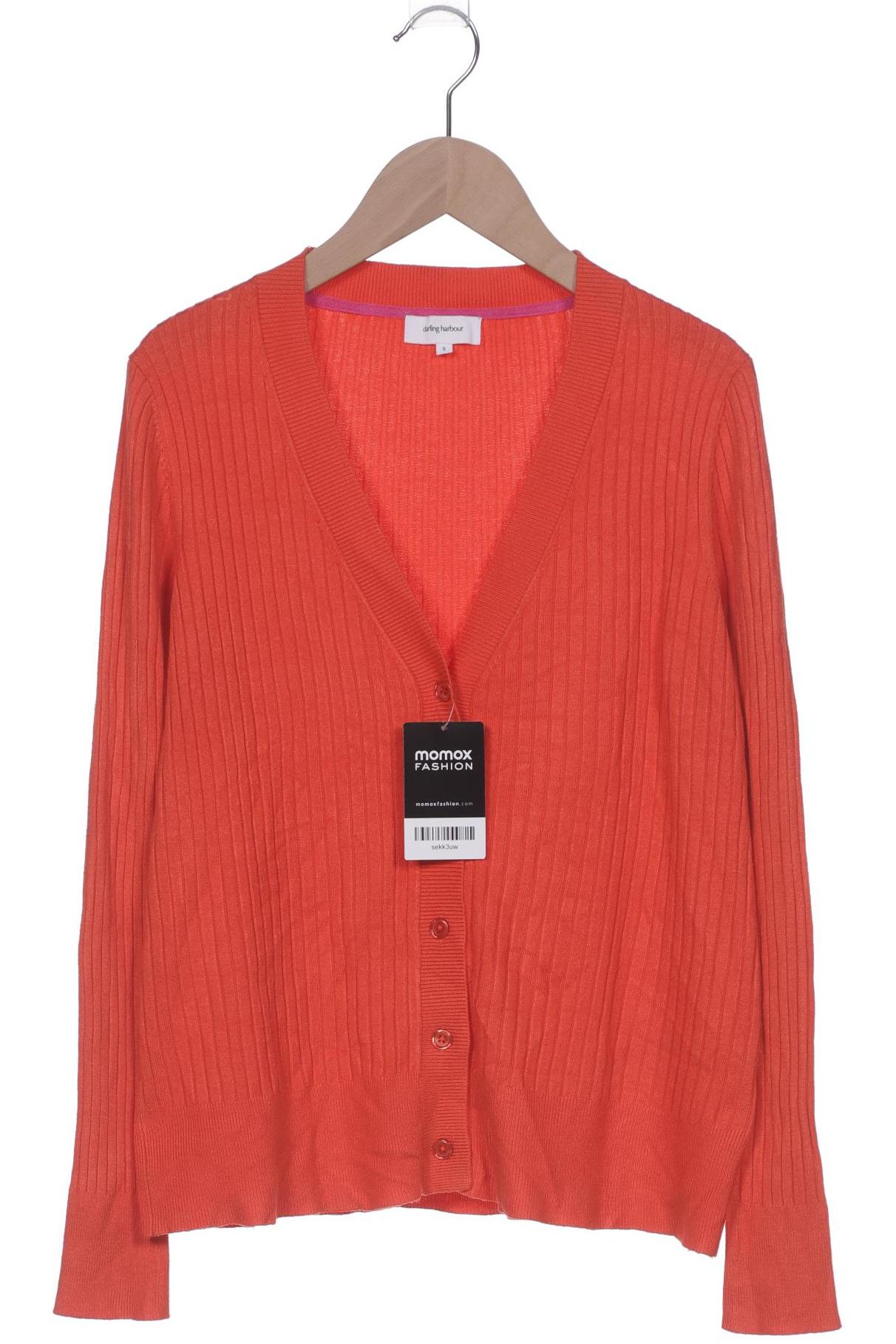 

darling harbour Damen Strickjacke, rot, Gr. 36